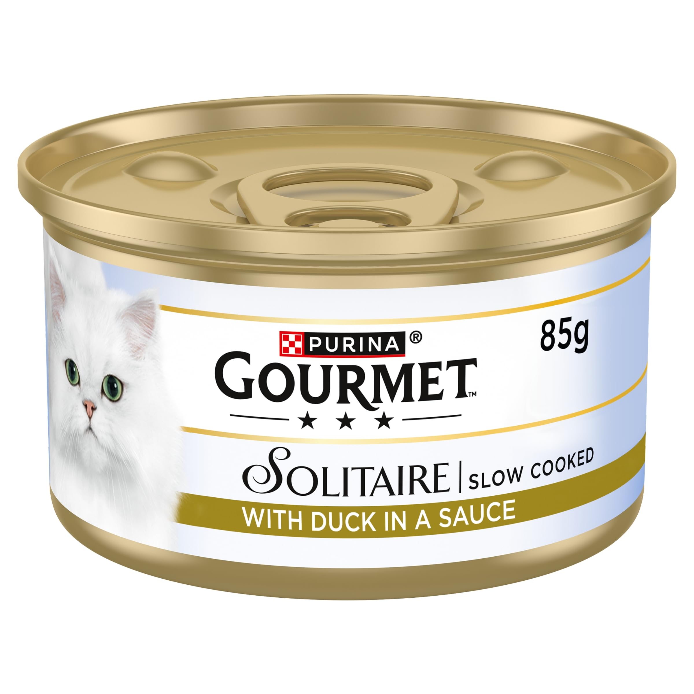 Nestle Gourmet Solitaire Slow Cooked With Duck & Garden Veg Sauce - 85G - 565524