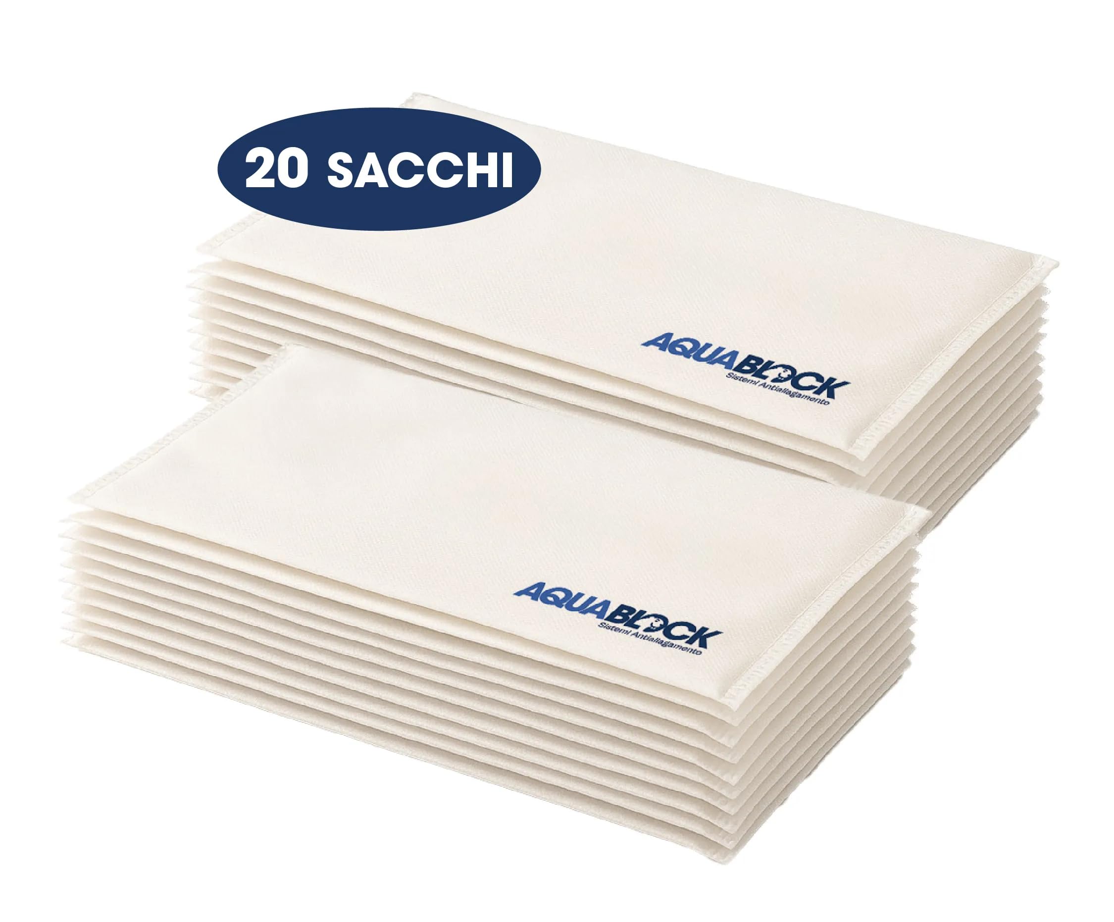 StickersLab - Sacchi Autoespandenti Antiallagamento 20x40cm – Barriera Assorbente Immediata da 8 o 20 pcs. (8)