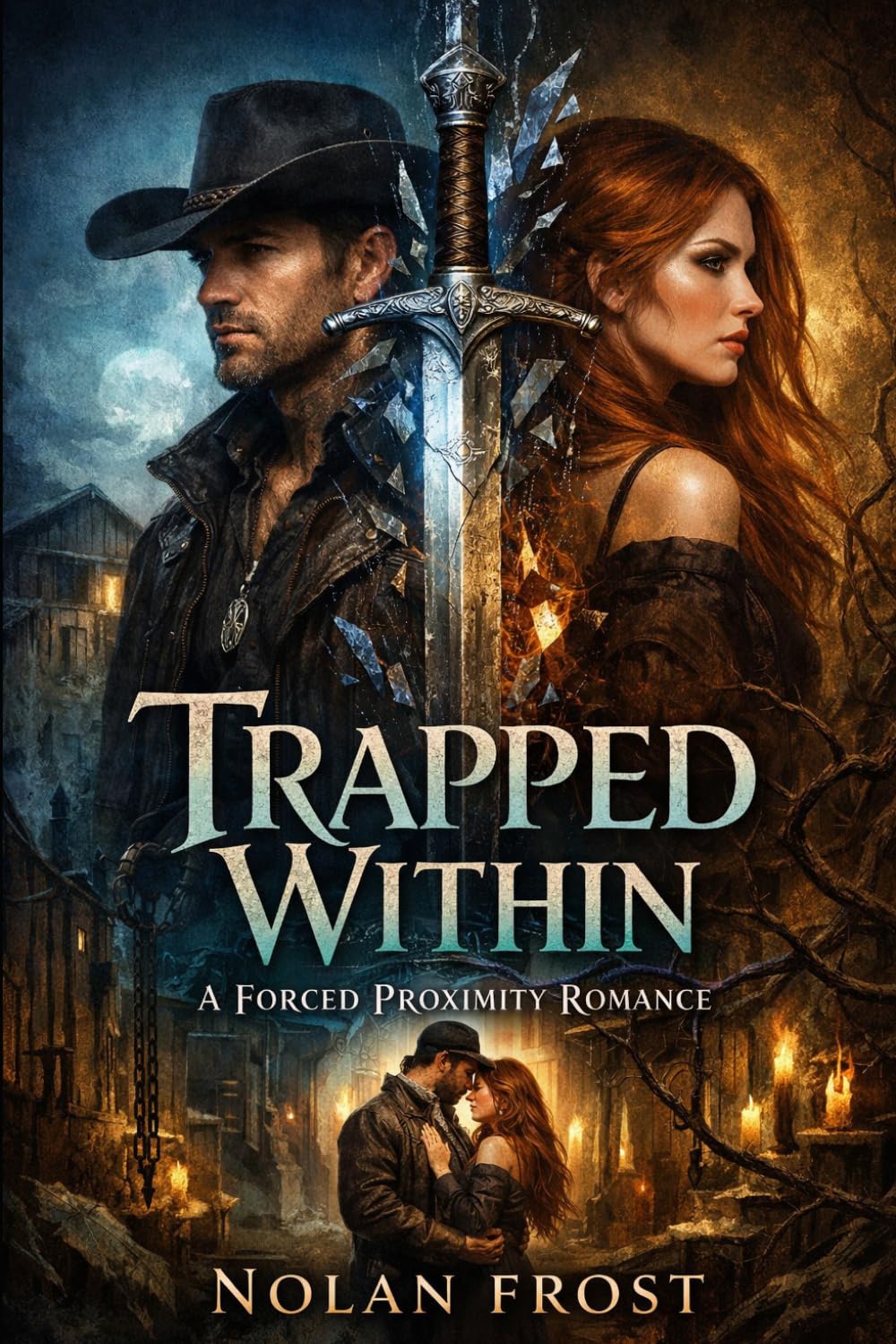 Trapped Within: A Forced Proximity Romance (Shadow Bound Vows)