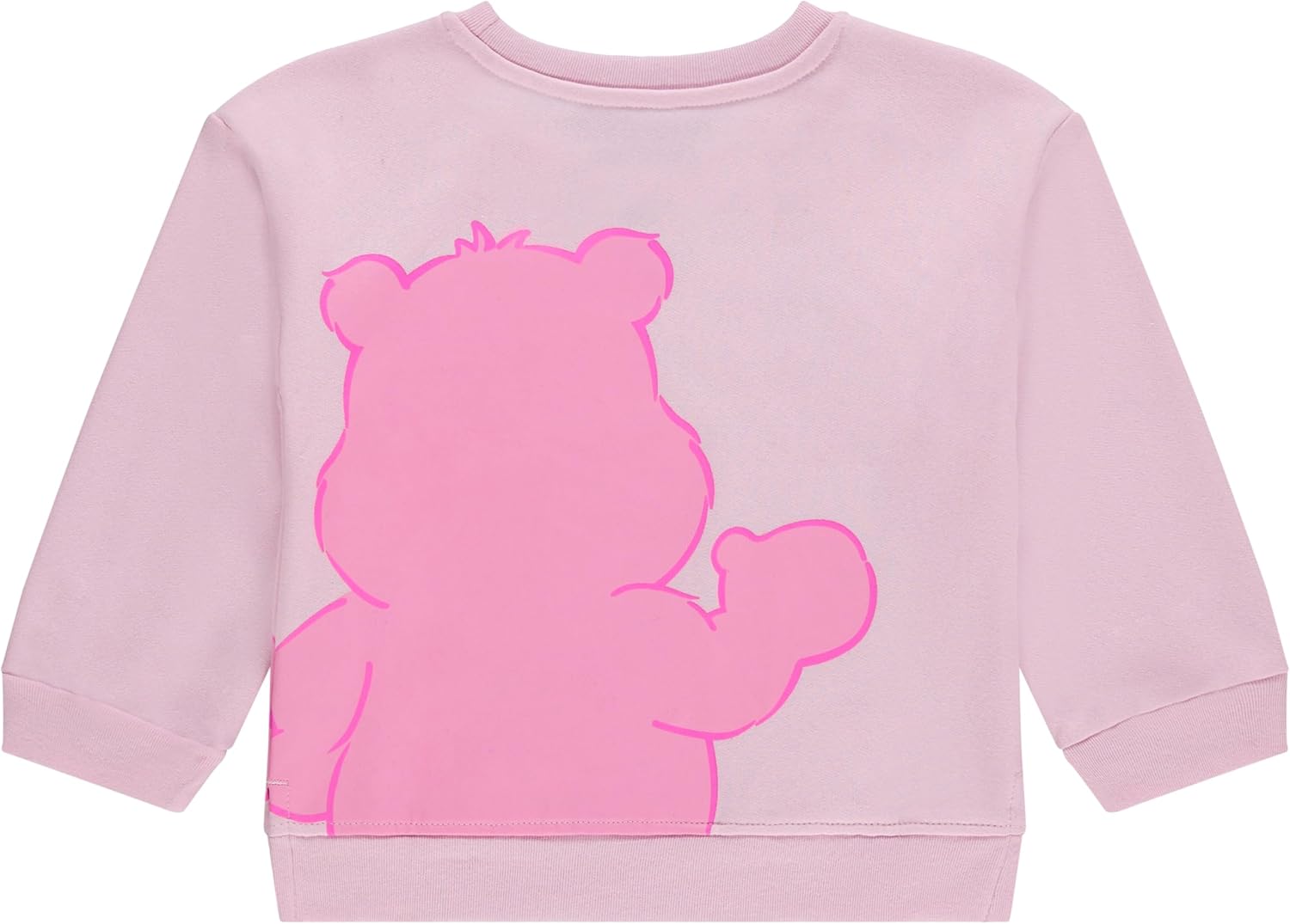 Care Bears Girls' Care Bears Cheer Bear Front & Back Sweatshirt & Legging 2pc Bundle Set