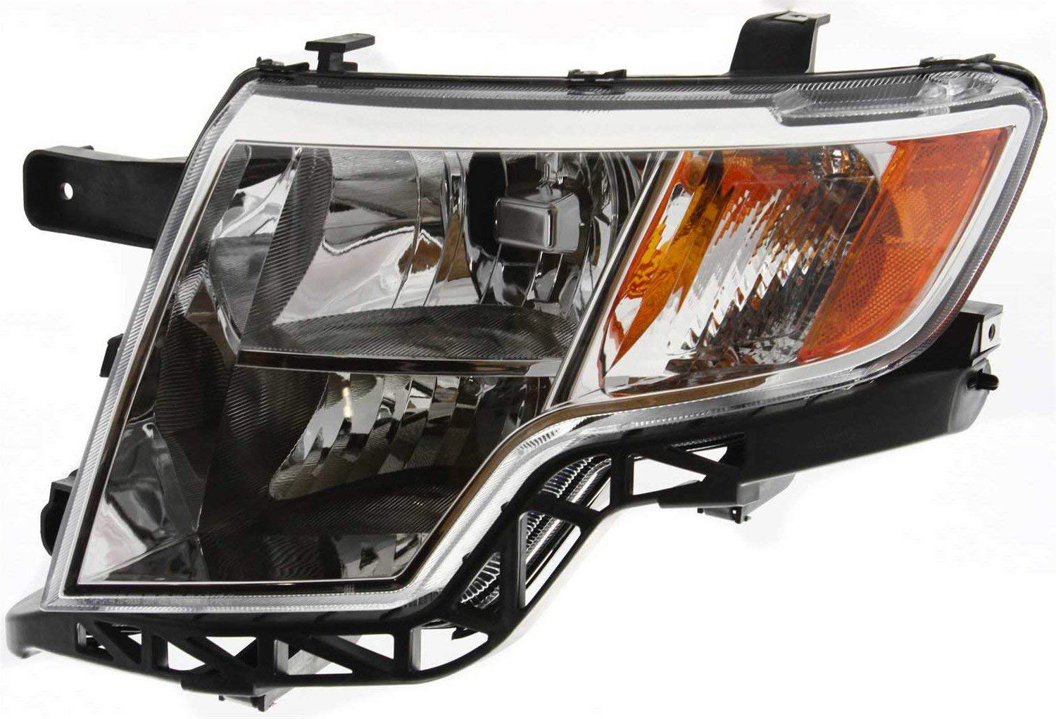Evan-Fischer Headlight SET Compatible with 2007-2010 Ford Edge Sport Utility Halogen With bulb(s) Driver and Passenger Side