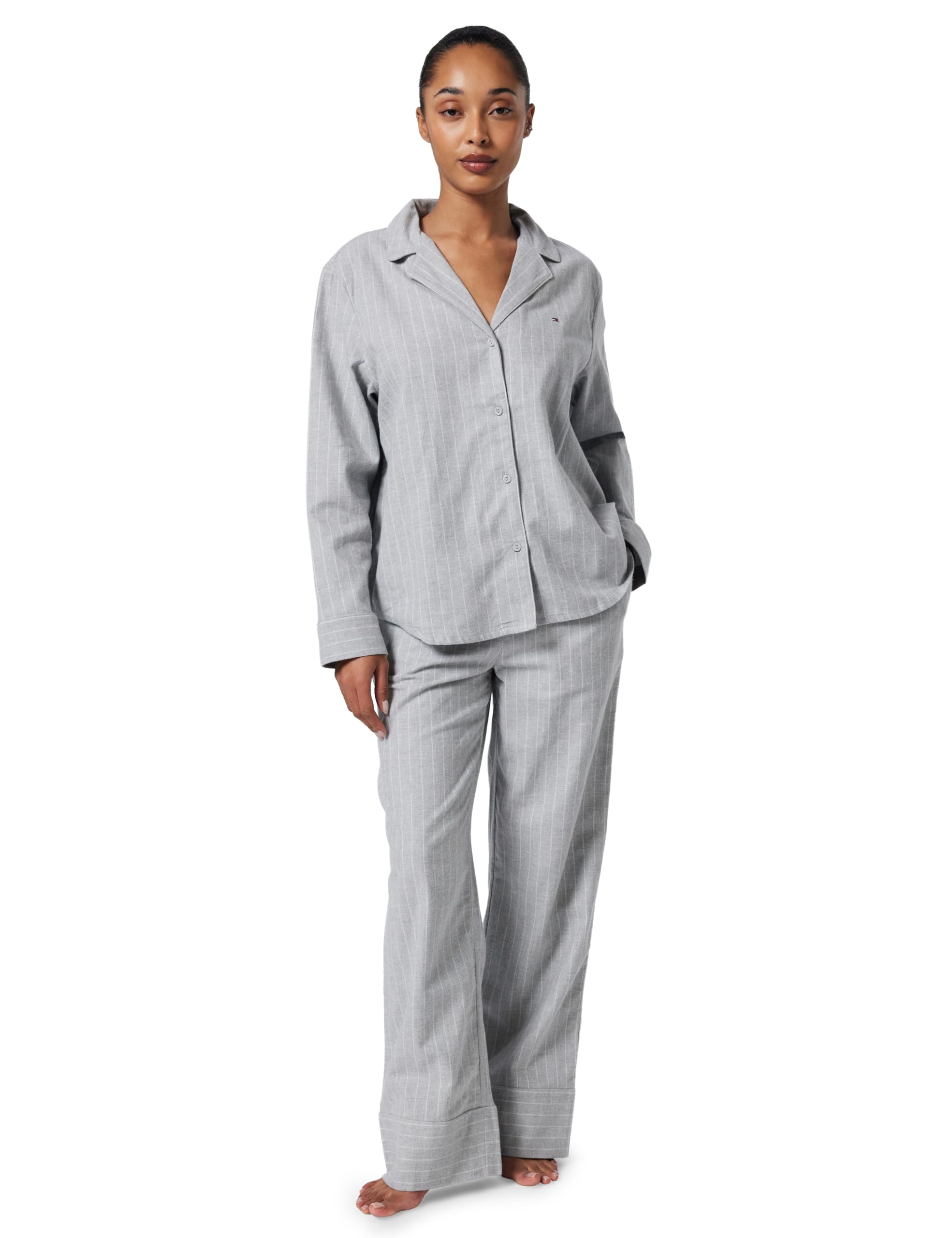 Tommy Hilfiger Damen Pyjama-Set Stripe Lang