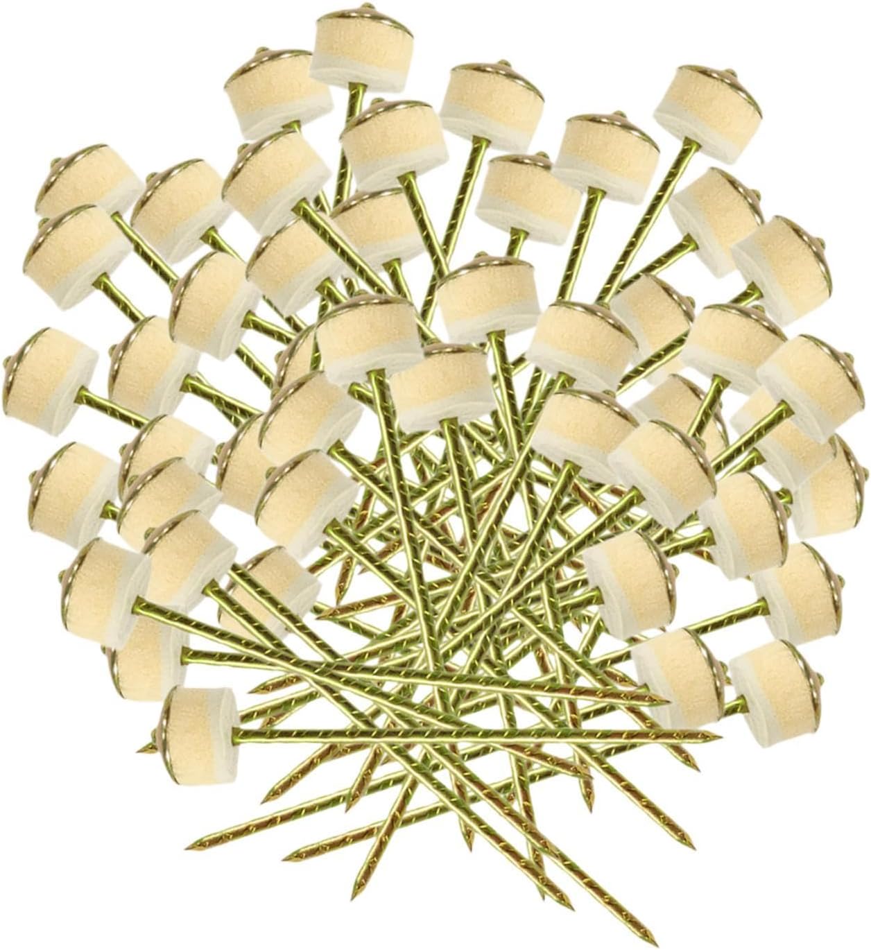 SECRET DESIRE Creations 50Pcs Concrete Wall Nails Cement Nails for Concrete Walls Brick Cement Board Total Length 11.5cm|Home Decor|Figurines