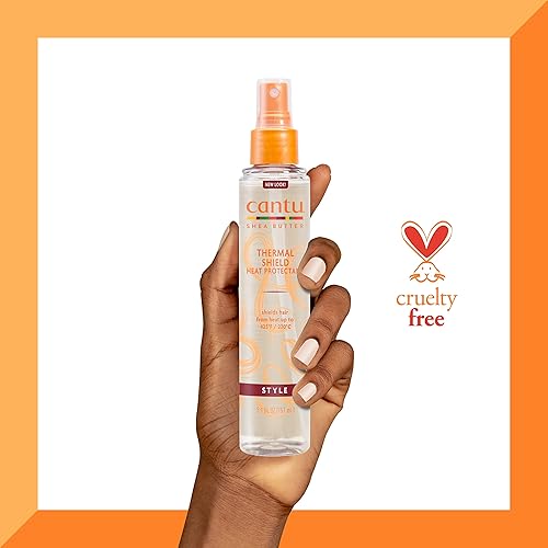 Miniatura 5 de Cantu Thermal Shield - Protector térmico con manteca de karité 51 onzas líquidas paquete de 3 el embalaje puede variar