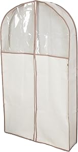 Pro-Mart DAZZ Gusseted Suit Garment Bag, Beige