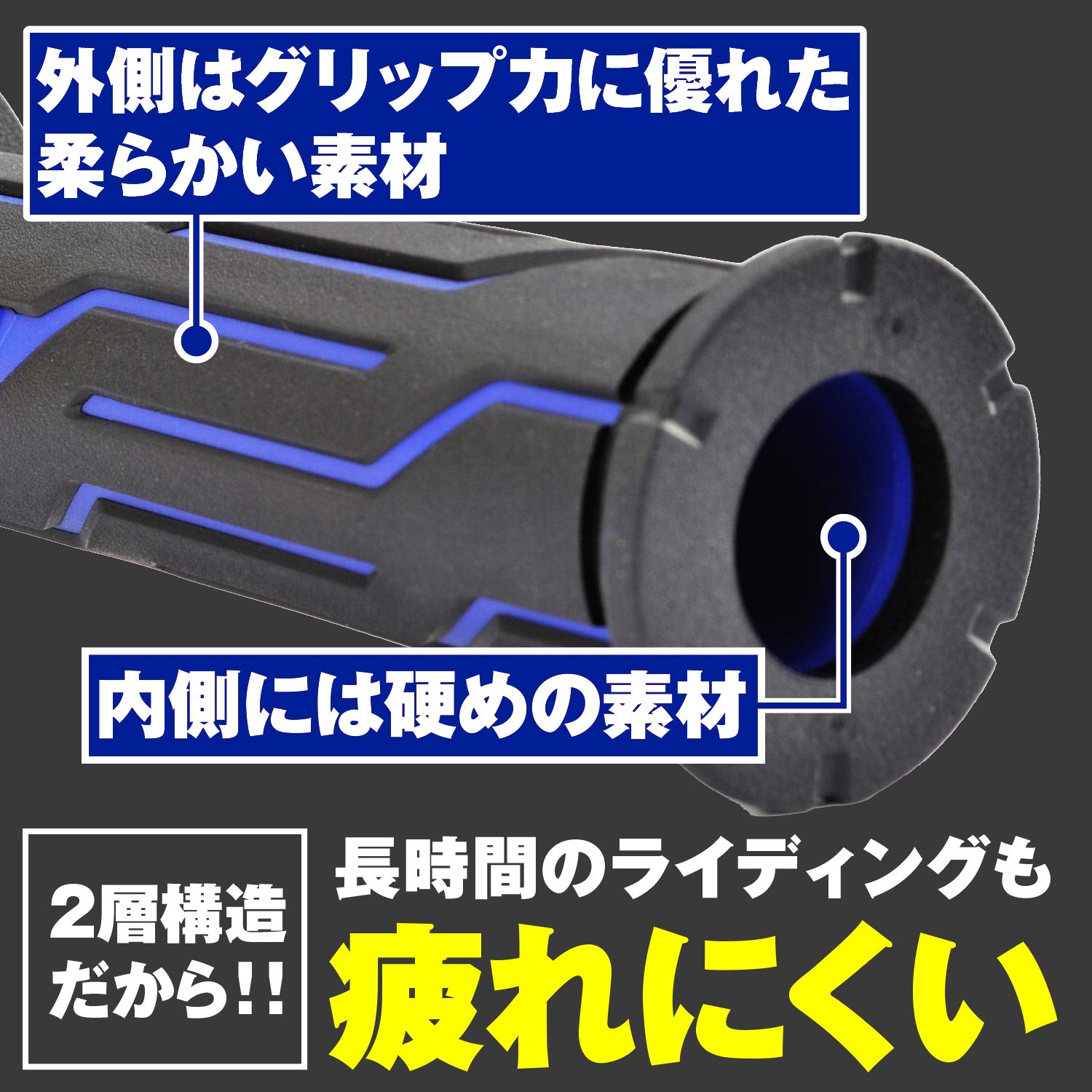 C. G. Conn リードパイプ D Amazon | デイトナ(Daytona) グリッピーグリップ バイク用