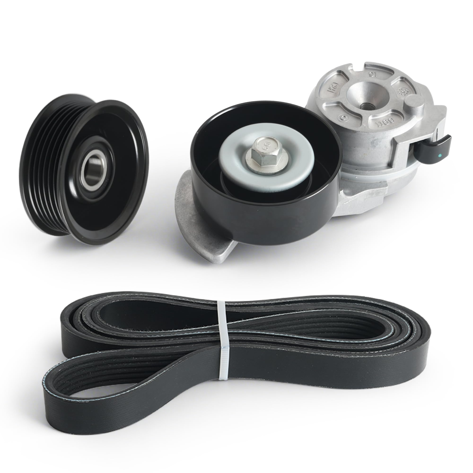 Riyhch Serpentine Belt Tensioner idler Pulley Kit for Ford Grand Marquis Crown Victoria,for Lincoln Town Car,for Mercury Grand Marquis 4.6L 2000-2002,