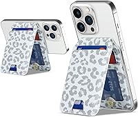 Vista 13 de Cavor Compatible con Magsafe - Cartera magnética para iPhone 17/16 Pro Max/14 Pro/15/14 Plus/13/12 Mag, funda de crédito para iPhone 15/13/12, rosa