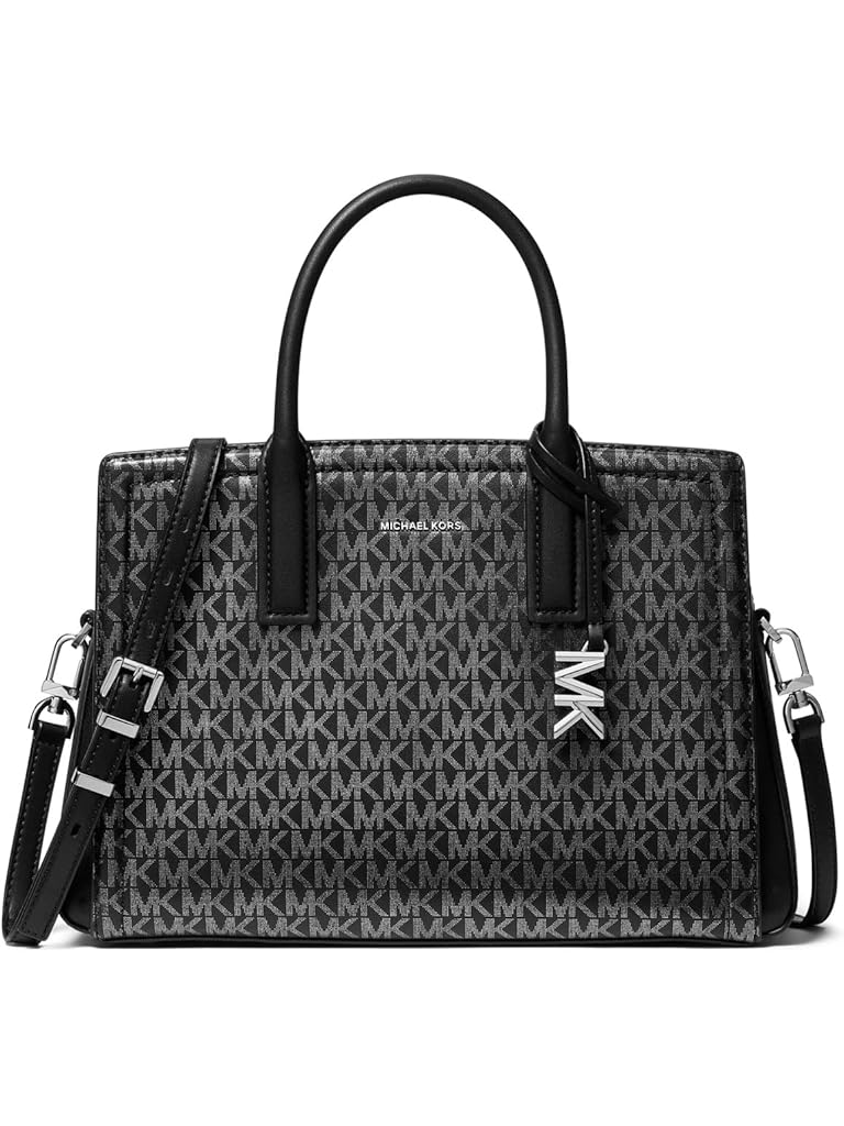 Black Michael Kors Laila Medium Satchel