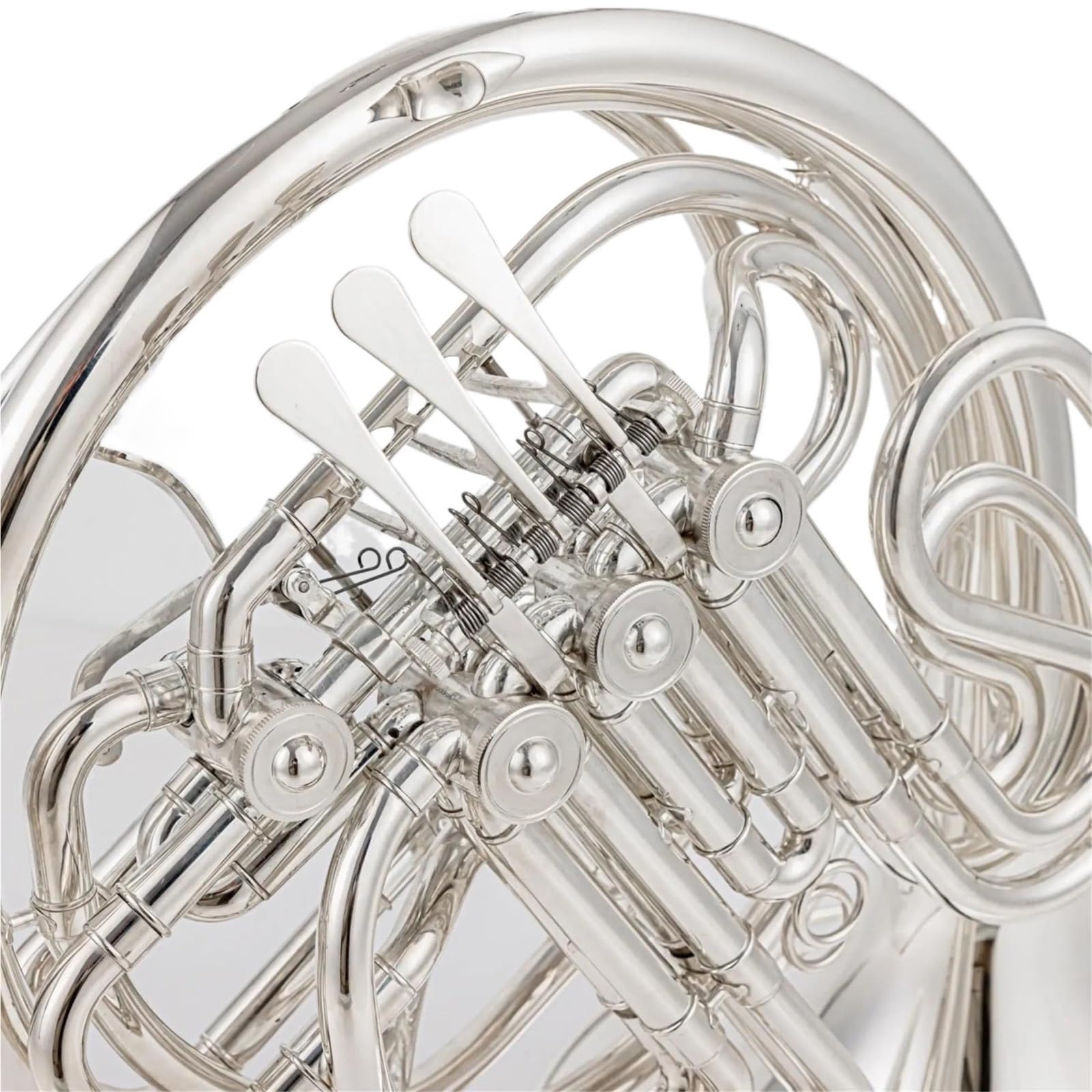 Waldhorn Waldhorn Integral Doppel 4 Klappen F Stimmung Bb Stimmung Silber Mit Zubehör
