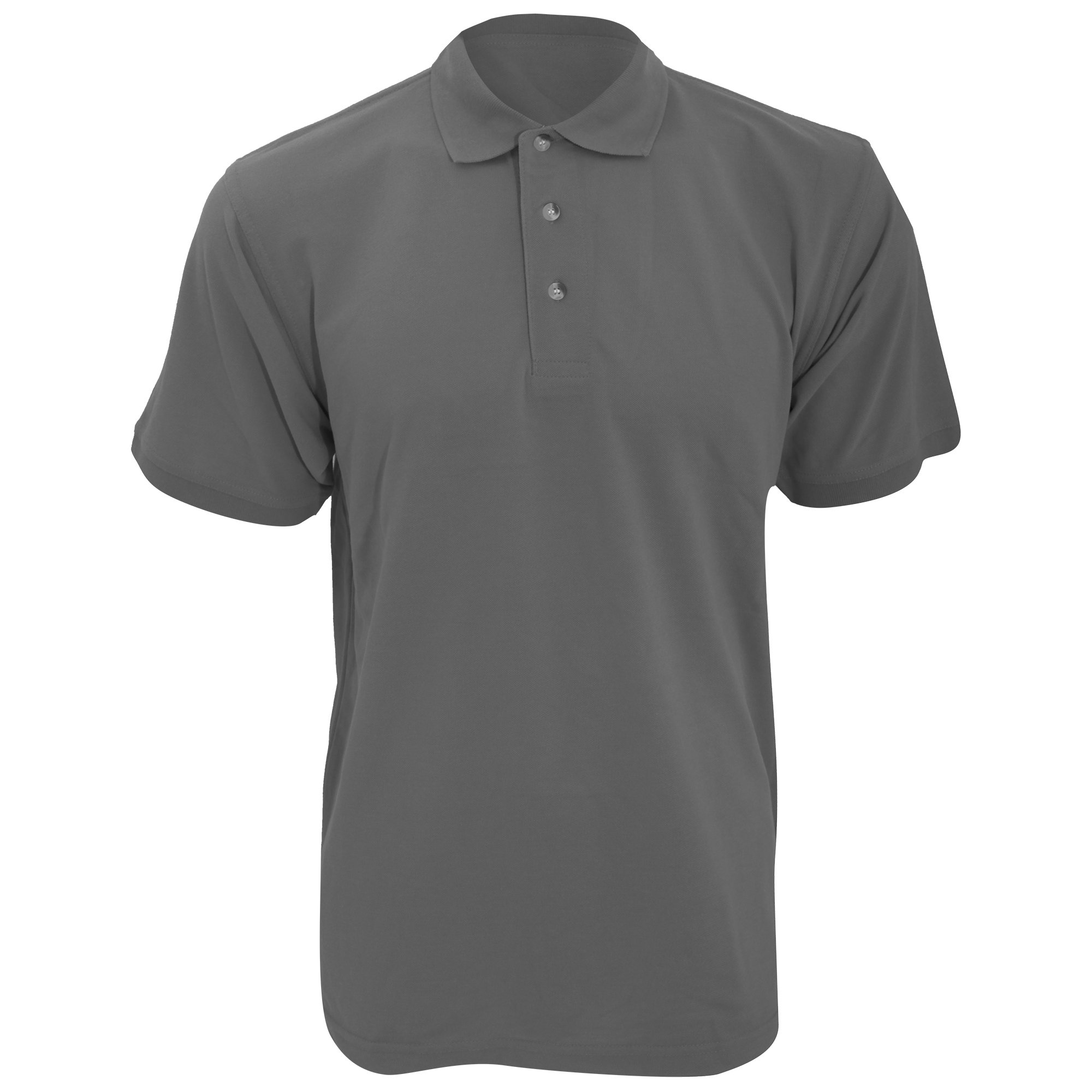 Kustom Kit Workwear Mens Short Sleeve Polo Shirt (2XL) (Graphite)