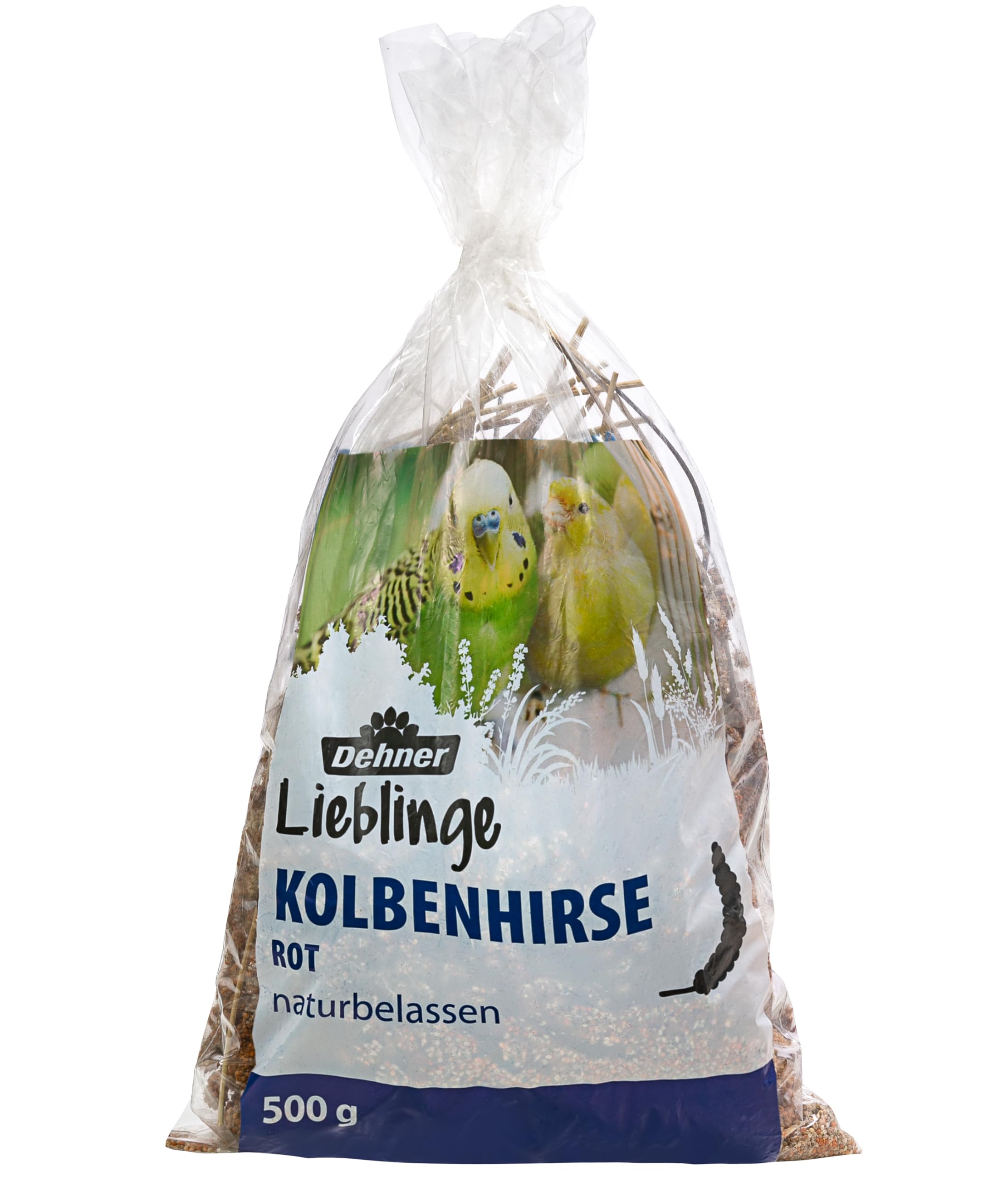Dehner Vogelfutter, Kolbenhirse, rot, 500 g