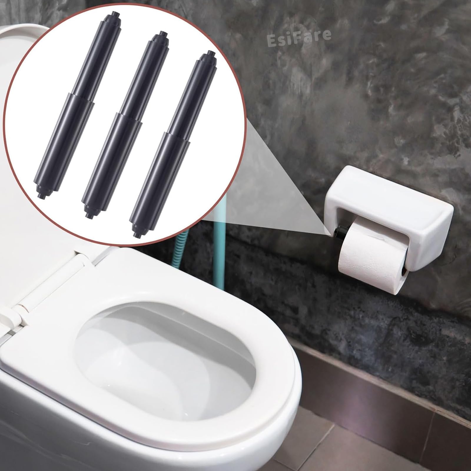 Amazon.co.jp: トイレットペーパーホルダー 芯 ホルダー替え芯