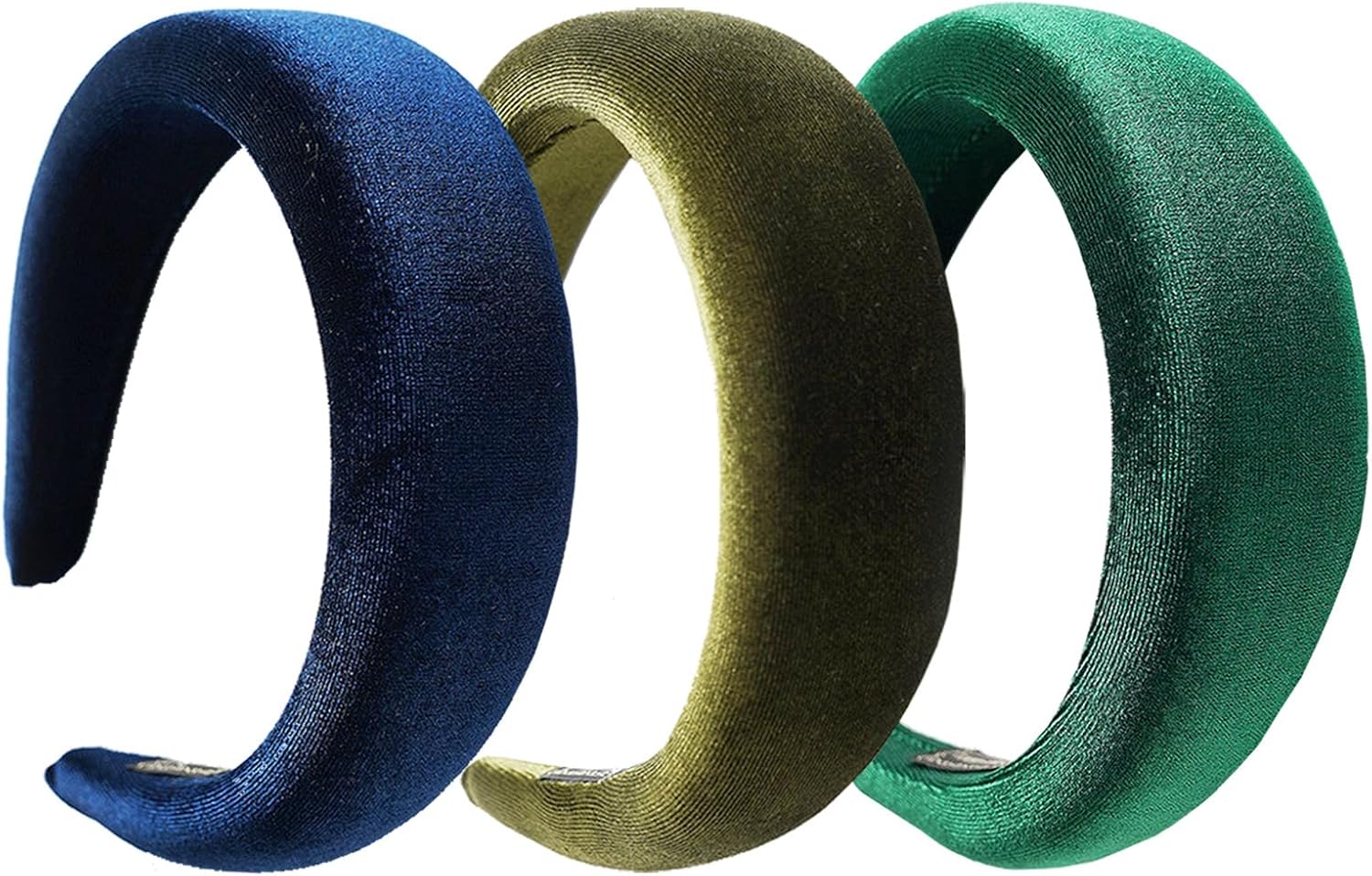 scicent Headbands for Women 3 Packs Fabric Hair Band Wide Plain