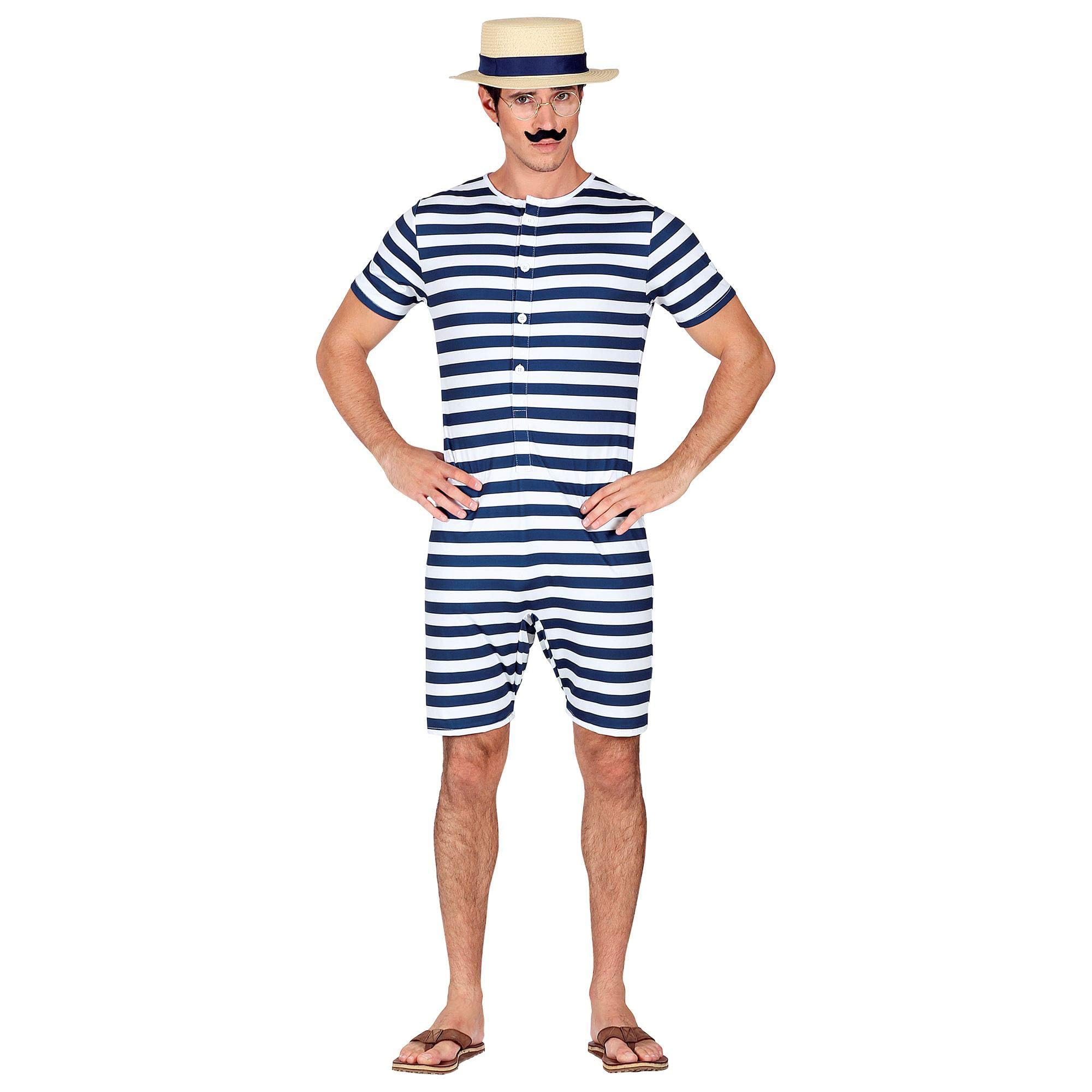 Widmann - Costume retro swimsuit, 20s and 30s, carnival, theme party