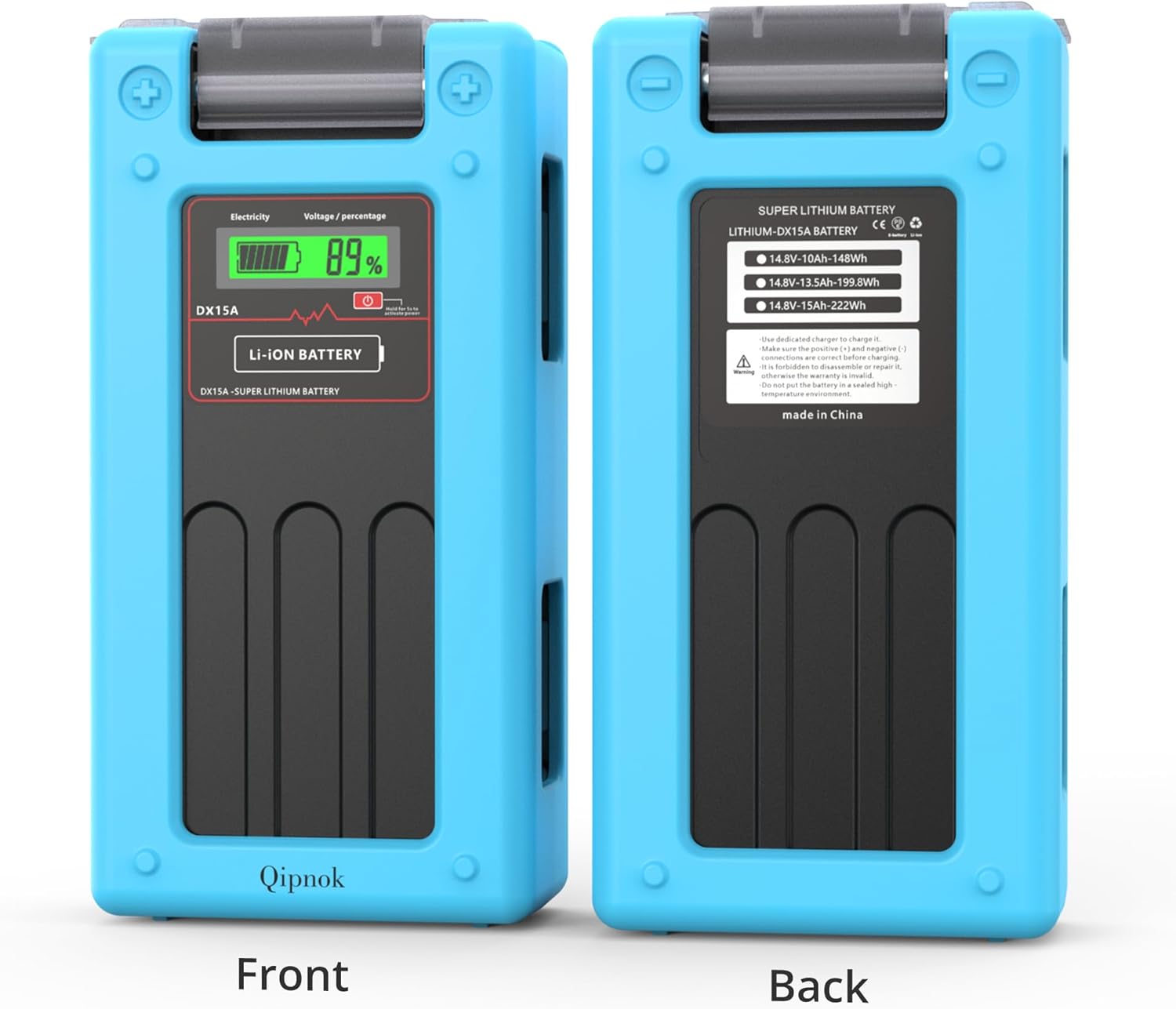 14.8V Electric Reel Battery, 10000mAh & 15000mAh Sea Fishing Power Supply Compatible with Daiwa & Shimano Electric Fishing Reels