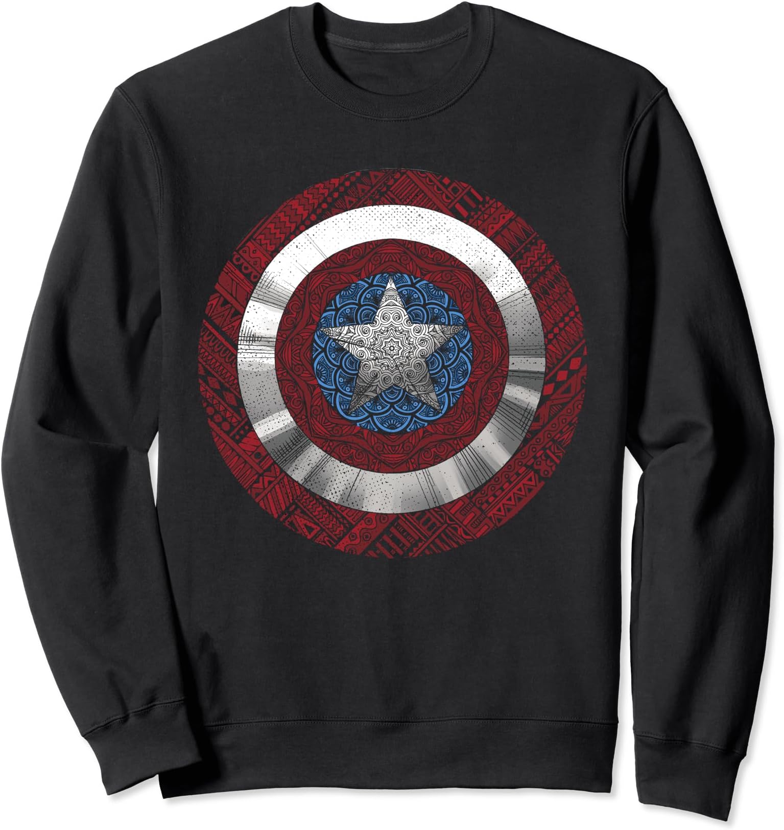 – Marvel Captain America Avenger Ornate Shield Sweatshirt