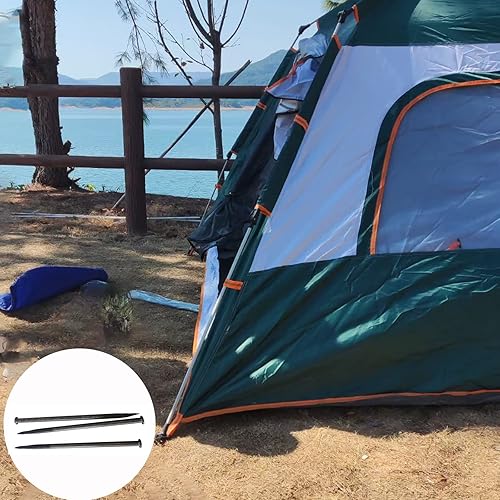 Miniatura 5 de Estacas de metal para paisaje 25 piezas de estacas de anclaje para bordes de paisaje para puntas de tienda bordes de adoquín estacas de césped