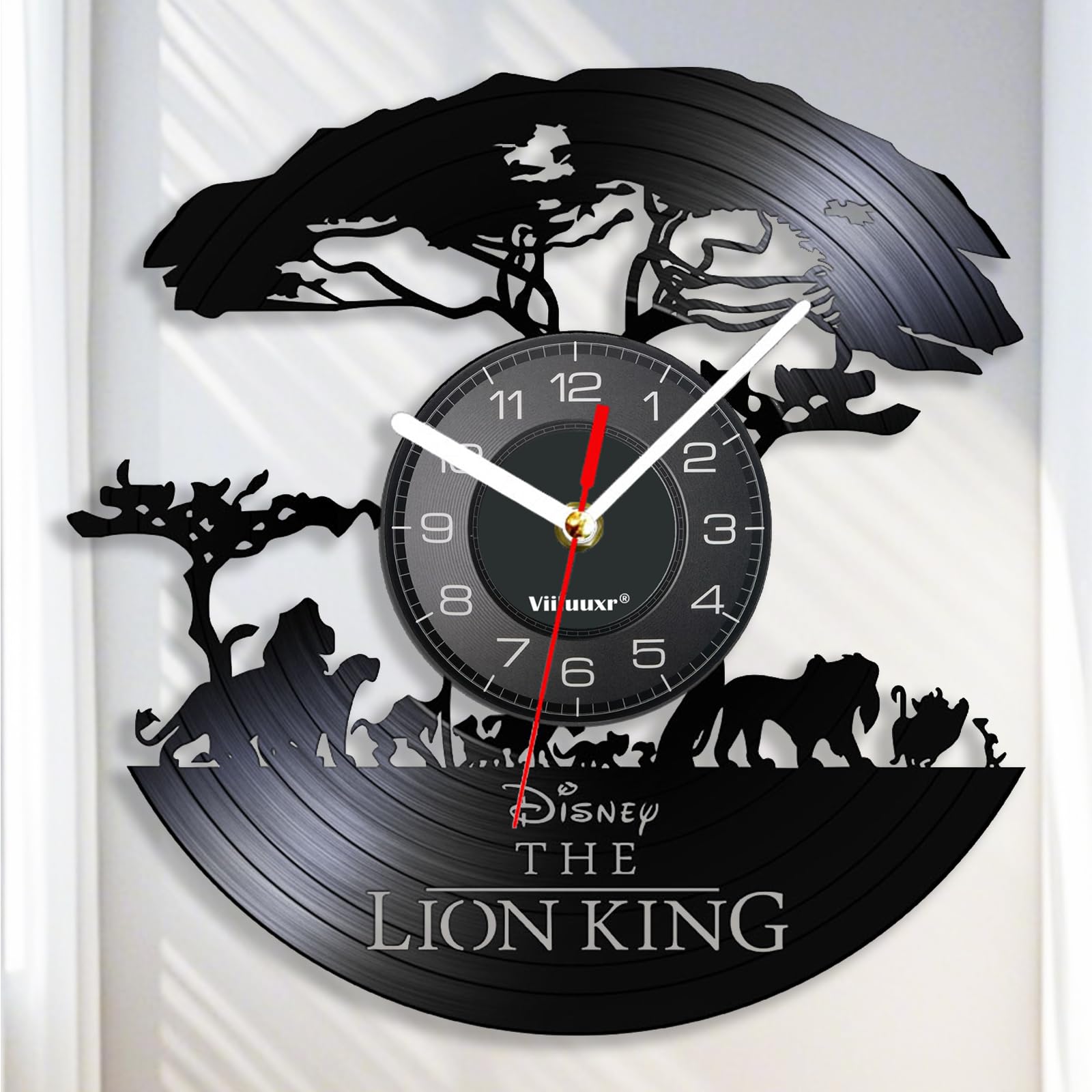 Horloge murale design moderne silencieuse pour stopper le tic-tac