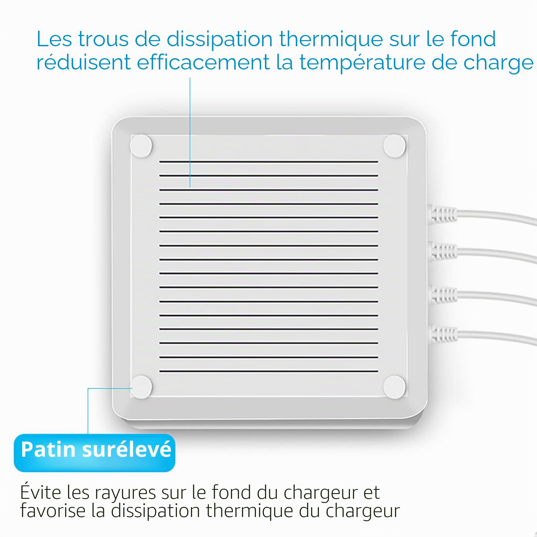 Chargeur de Batterie 6 en 1 pour DJI Mini 3, Mini 4/3 Pro Drone, Station de Recharge Hub Accessoires