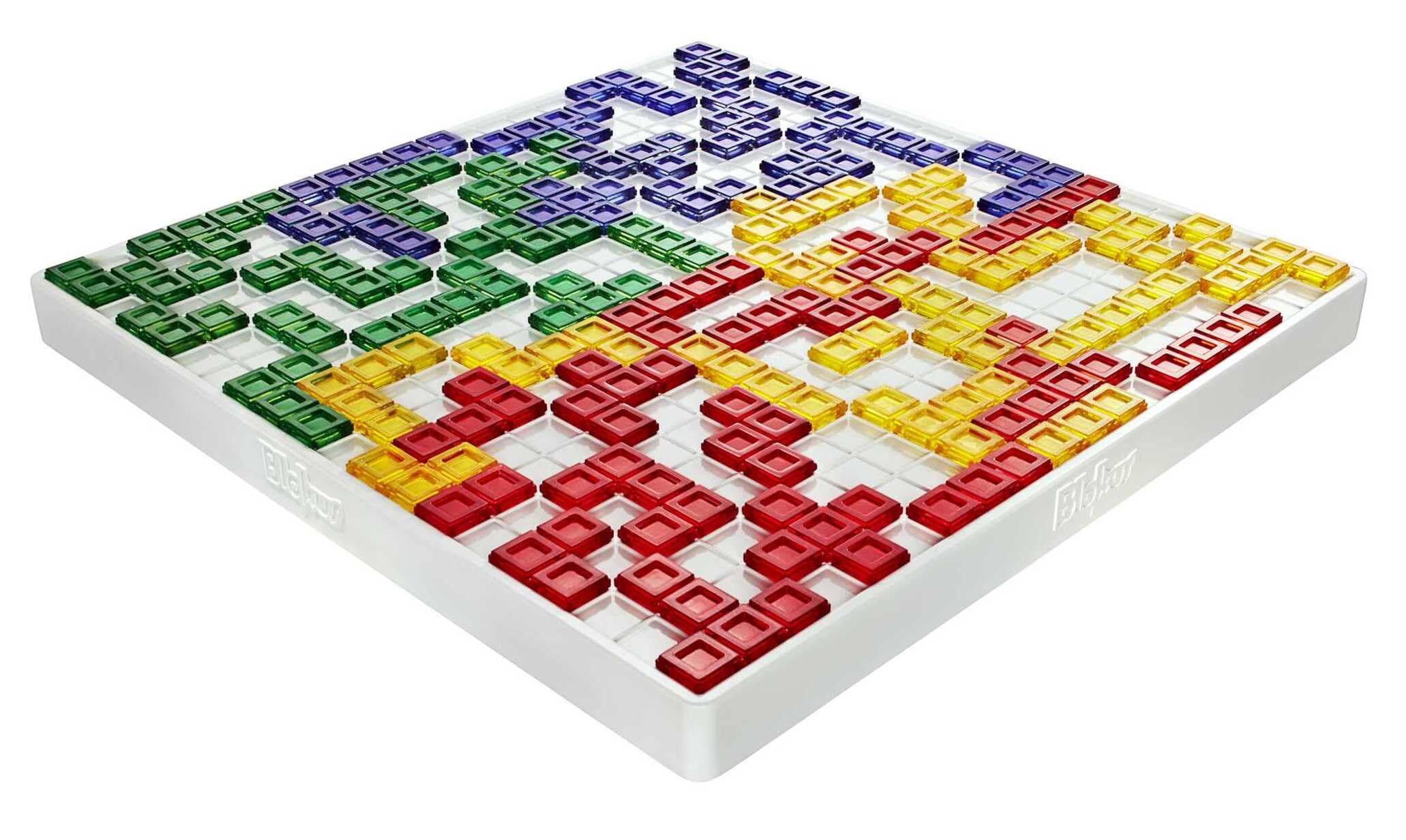 Mattel Games Blokus - Gioco di Strategia - Tabellone con 21 Pezzi Colorati Rossi - Verdi - Gialli - Da Posizionare a Turno - Regalo per Bambini 7+ Anni e Adulti, BJV44