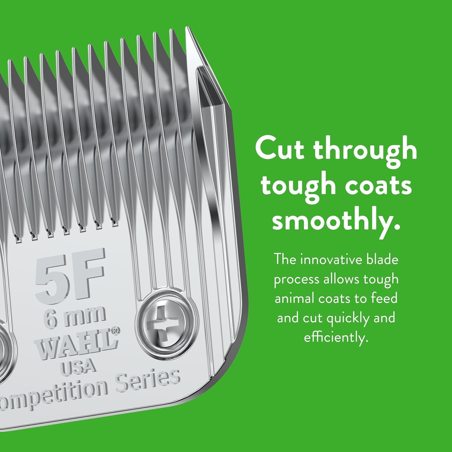 Wahl Professional Animal 5F Full Coarse Competition Series Detachable Blade with 15/64-Inch Cut Length (2372-100)