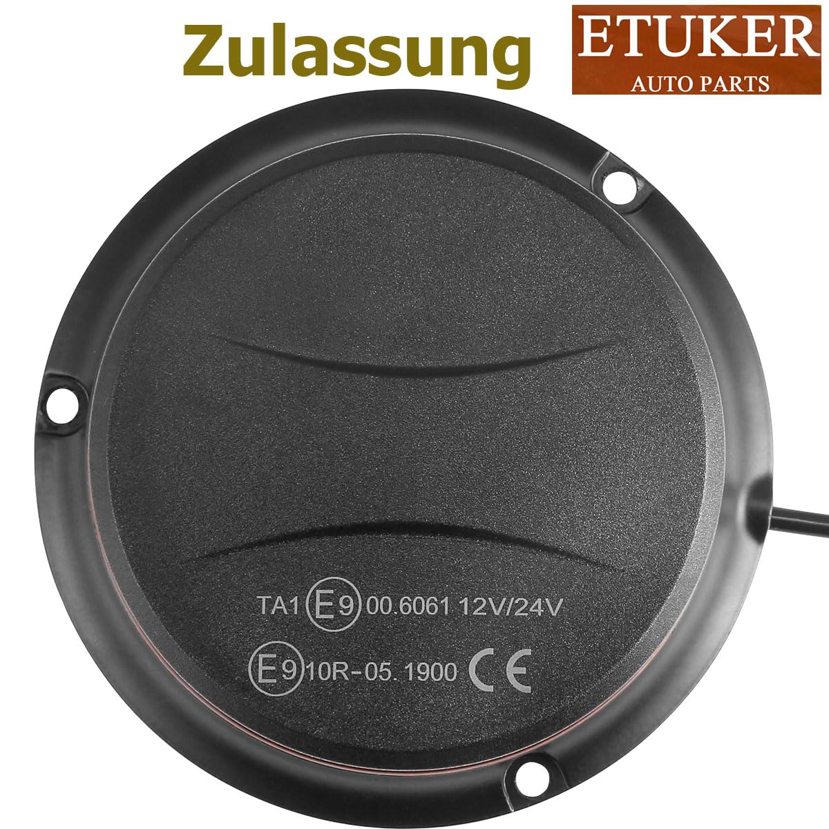 12V 24V Gelbe Rundumleuchte Magnet Blitzleuchte Orange 7x Blitzmuster KFZ Warnleucht Magnetisch Auto Traktor LKW