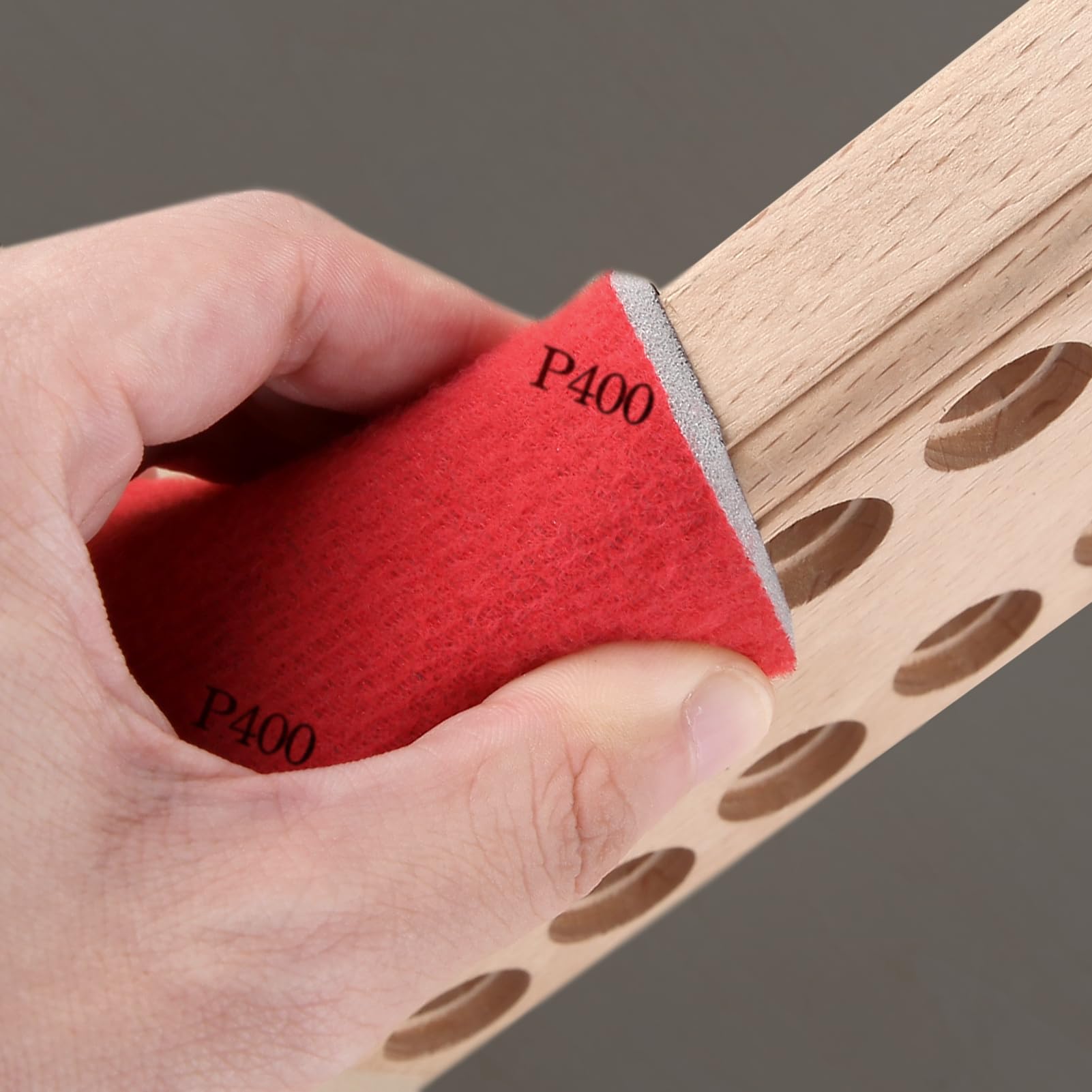 LEONTOOL 20 PCS 3 x 4 Inch Sanding Sponge Pads, Ultra Fine Sanding Block Pads - Image 2