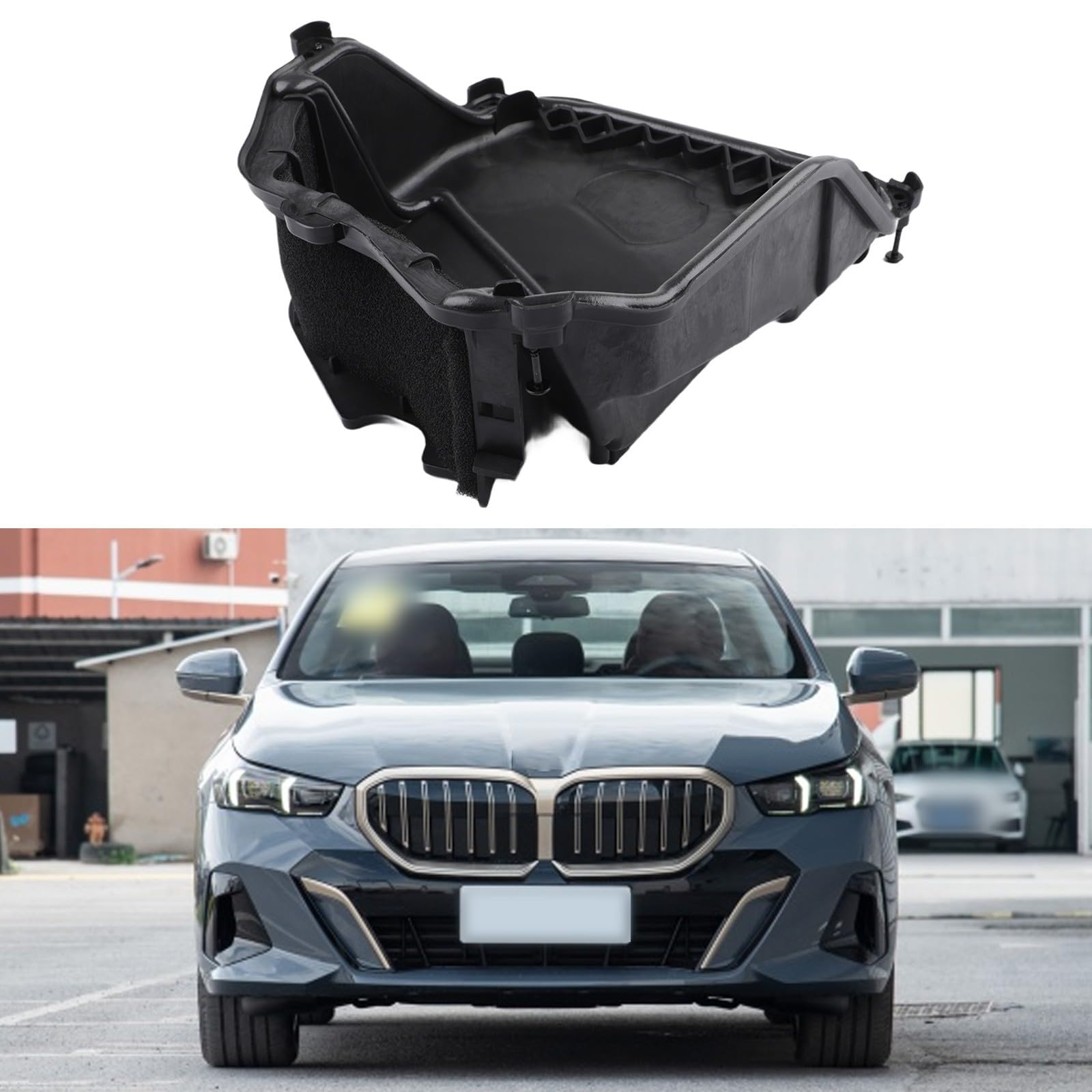 Cubierta de carcasa de motor de soplador, cubierta de soplador HVAC, caja de filtro de CA para BMW F01 F02 F06 F07 F10 535i 550i 740i 750i M5 M6, parte 64119216222