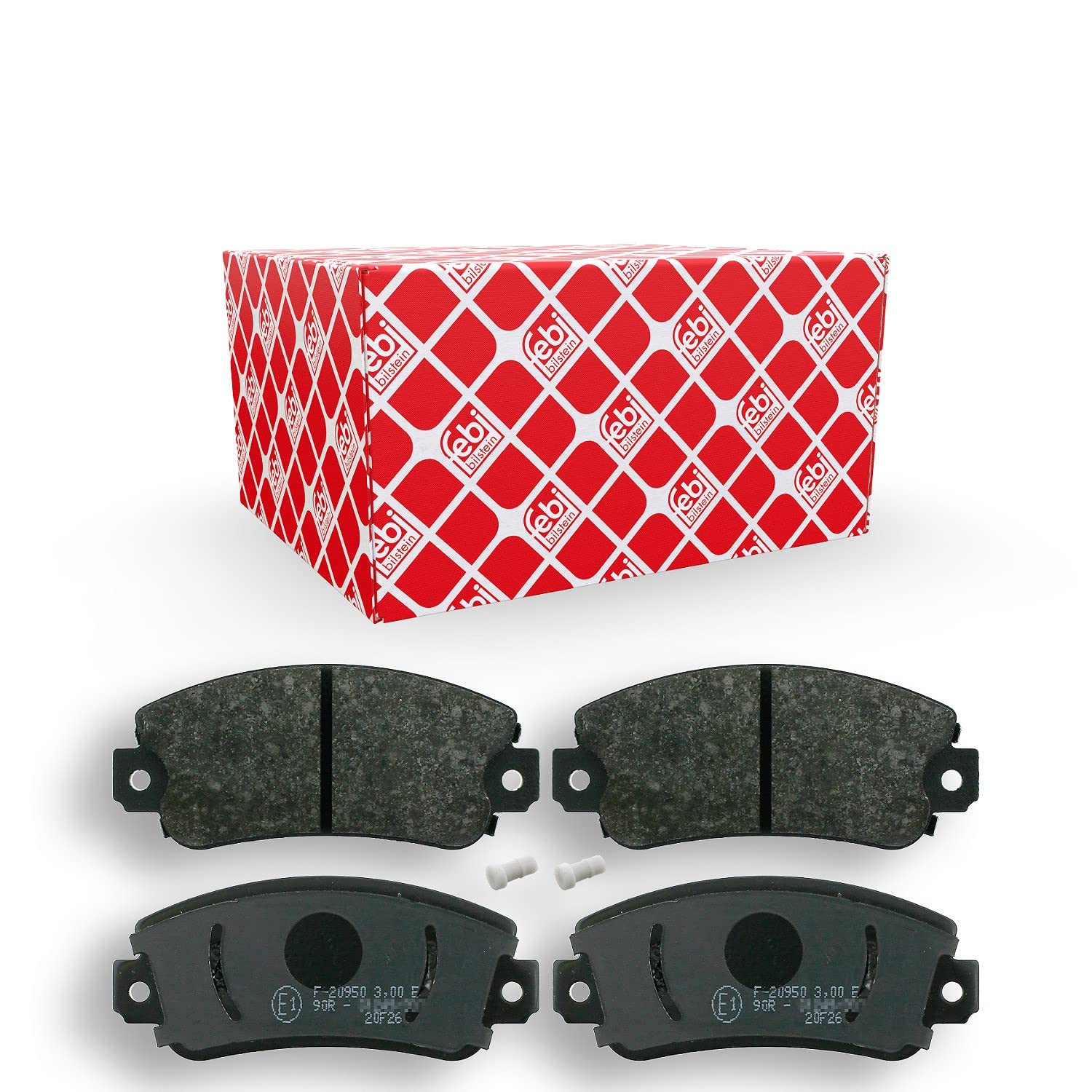 febi bilstein 16077 Brake Pad Set, 1 unit