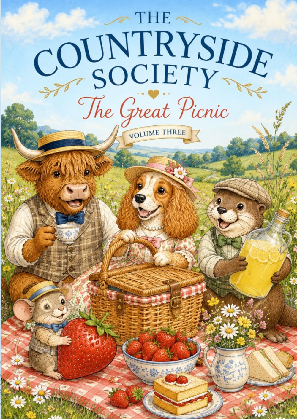 The Countryside Society Great Picnic: Colouring book