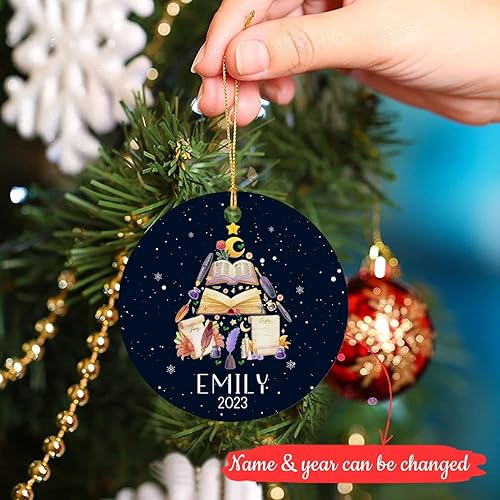 Miniatura 9 de Adorno de maquillaje para árbol de Navidad 2023, adorno de Navidad personalizado para artista de maquillaje, adorno de árbol de Navidad, adorno de