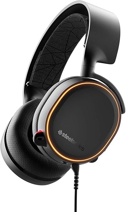 Amazon 国内正規品 密閉型 ゲーミングヘッドセット Steelseries Arctis 5 Black 19 Edition M Steelseries 家電 カメラ
