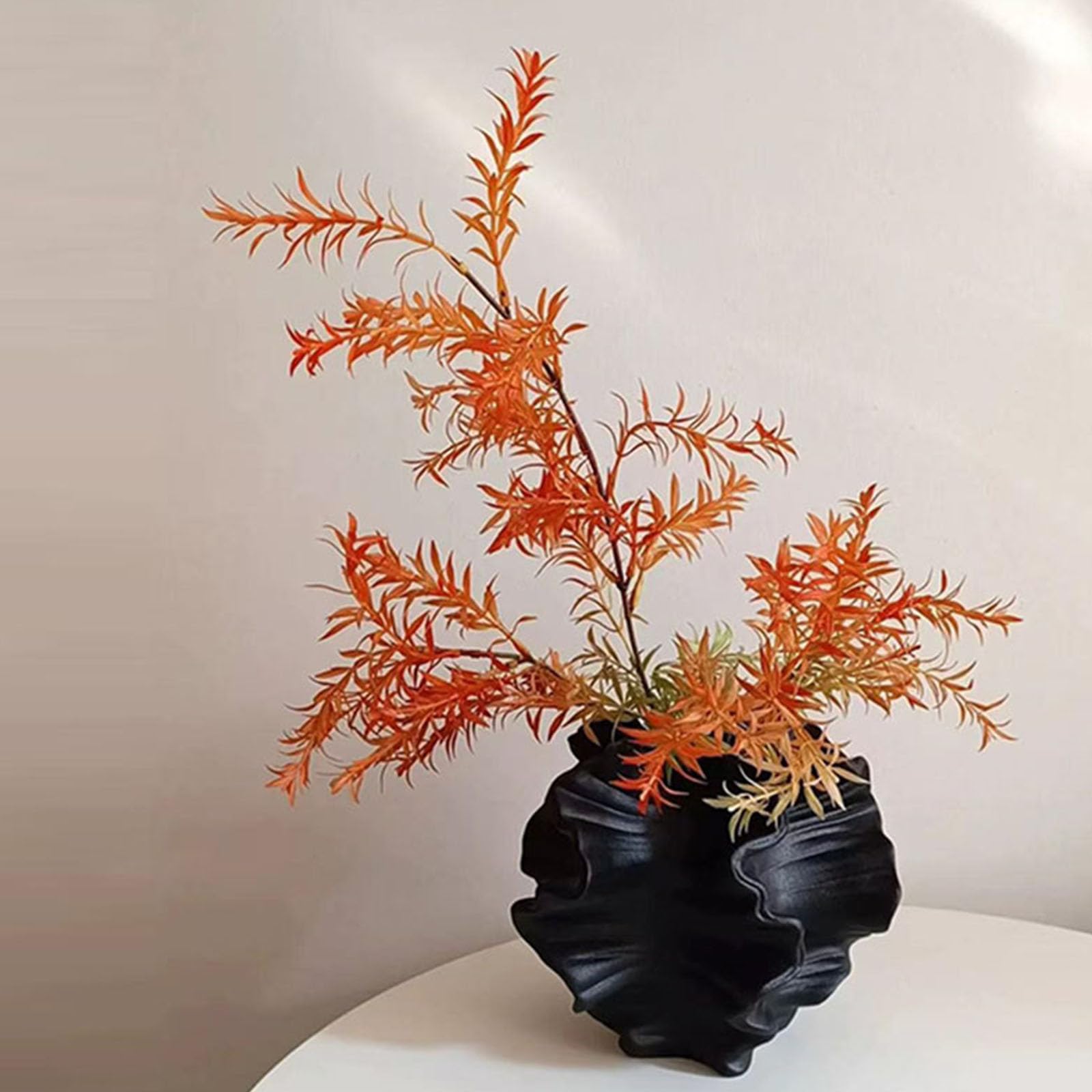 Zenlir Vasen in Korallenform, bruchsichere Struktur, elegantes Blumenarrangement, Behälter, Blumentöpfe für moderne Wohndekorationen, Urlaubsvasen