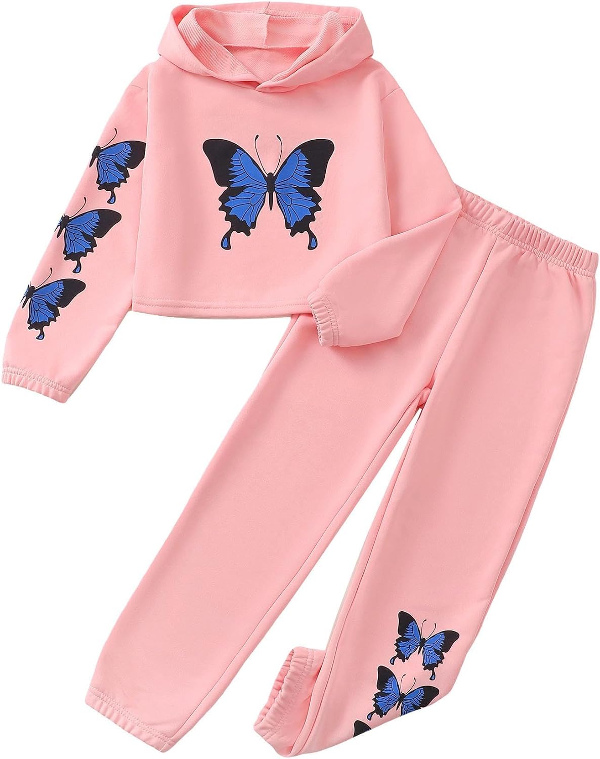 YOURUIKEY Girls Clothes 2 Piece Outfits Sweatsuit Set