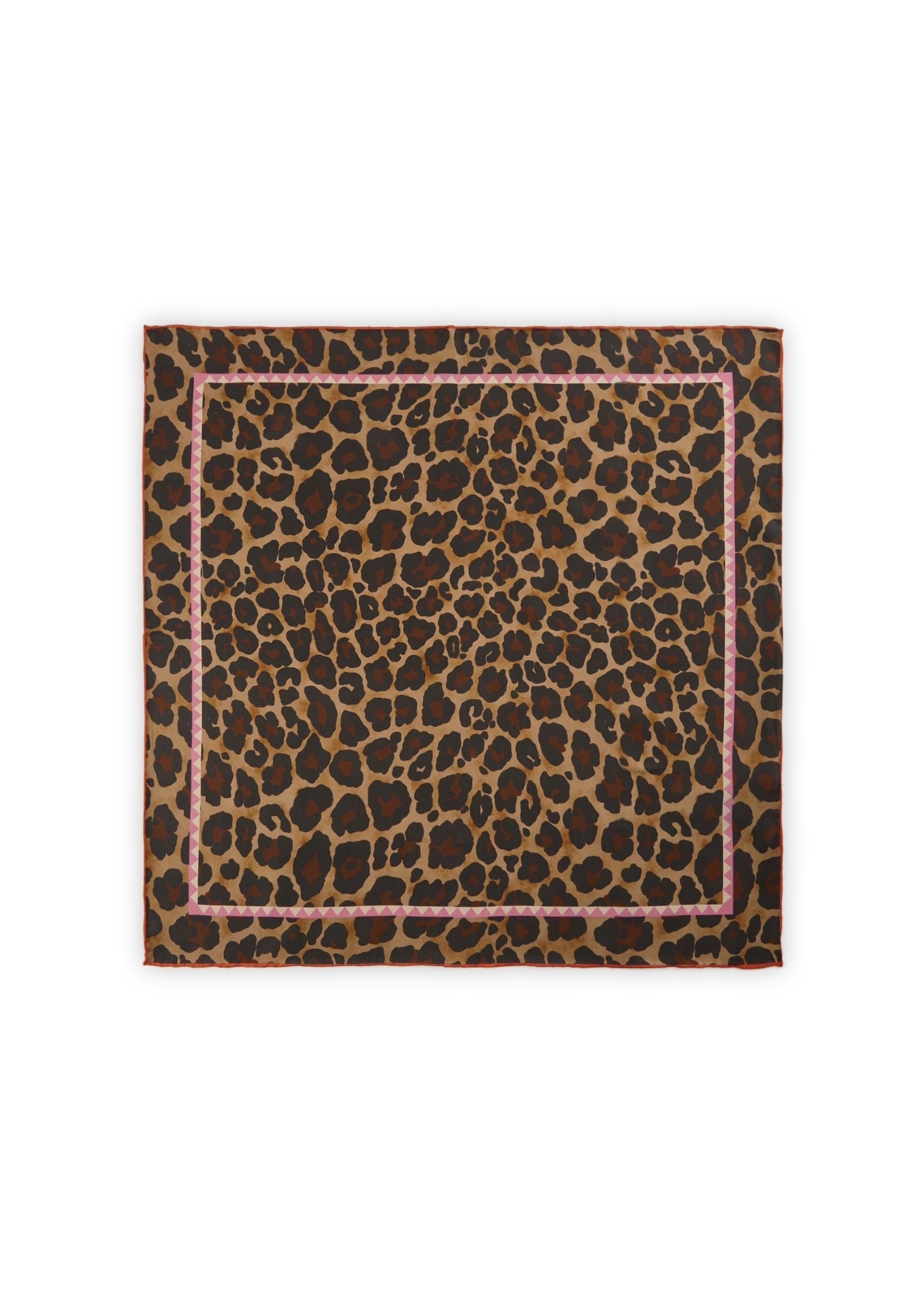 CODELLO NICKI SILK LEO braun-53X53CM - 53X53CM