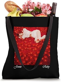 Amazon.com: Jennie Ruby Flowers Tote Bag : Clothing, Shoes & Jewelry