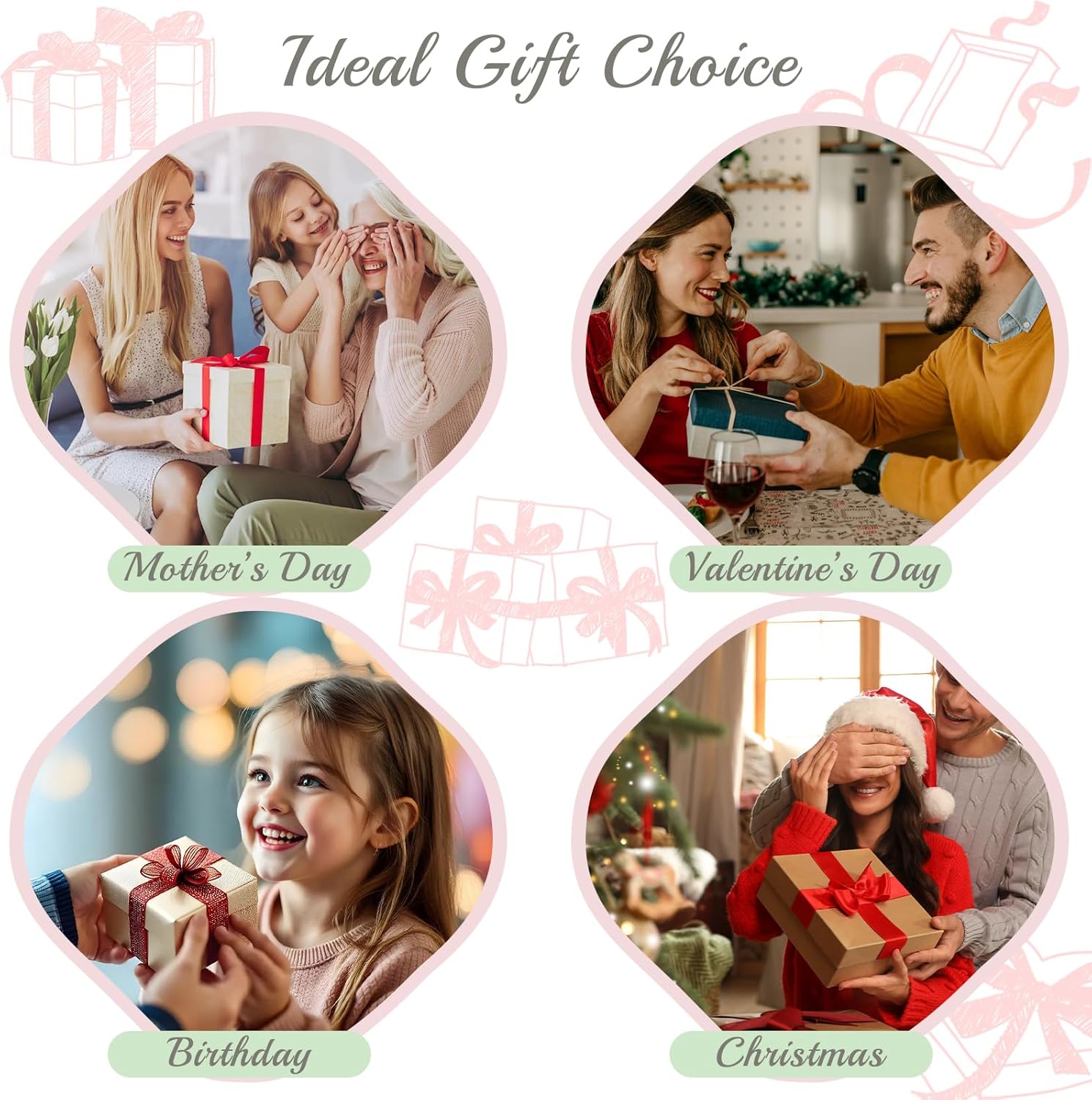 Gold Bow Bag Charms for Handbags - Cute Purse Charms for Women, Keychain Accessories for Car Keys & Handbag - Image 6