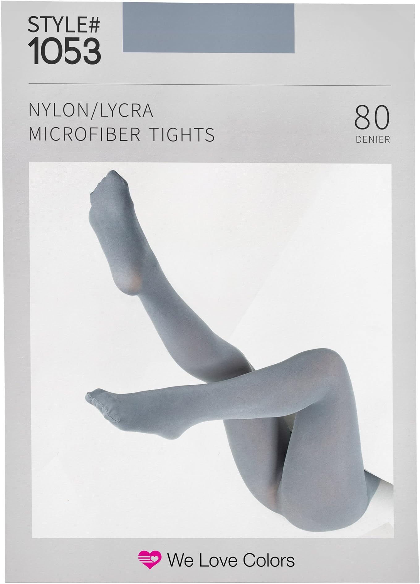 we Love Colors Microfiber Footed Tights