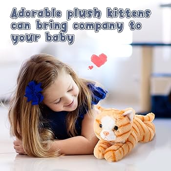 Amazon.com: Harrycle 3 Pcs 9 Inch Cat Stuffed Animal Plush