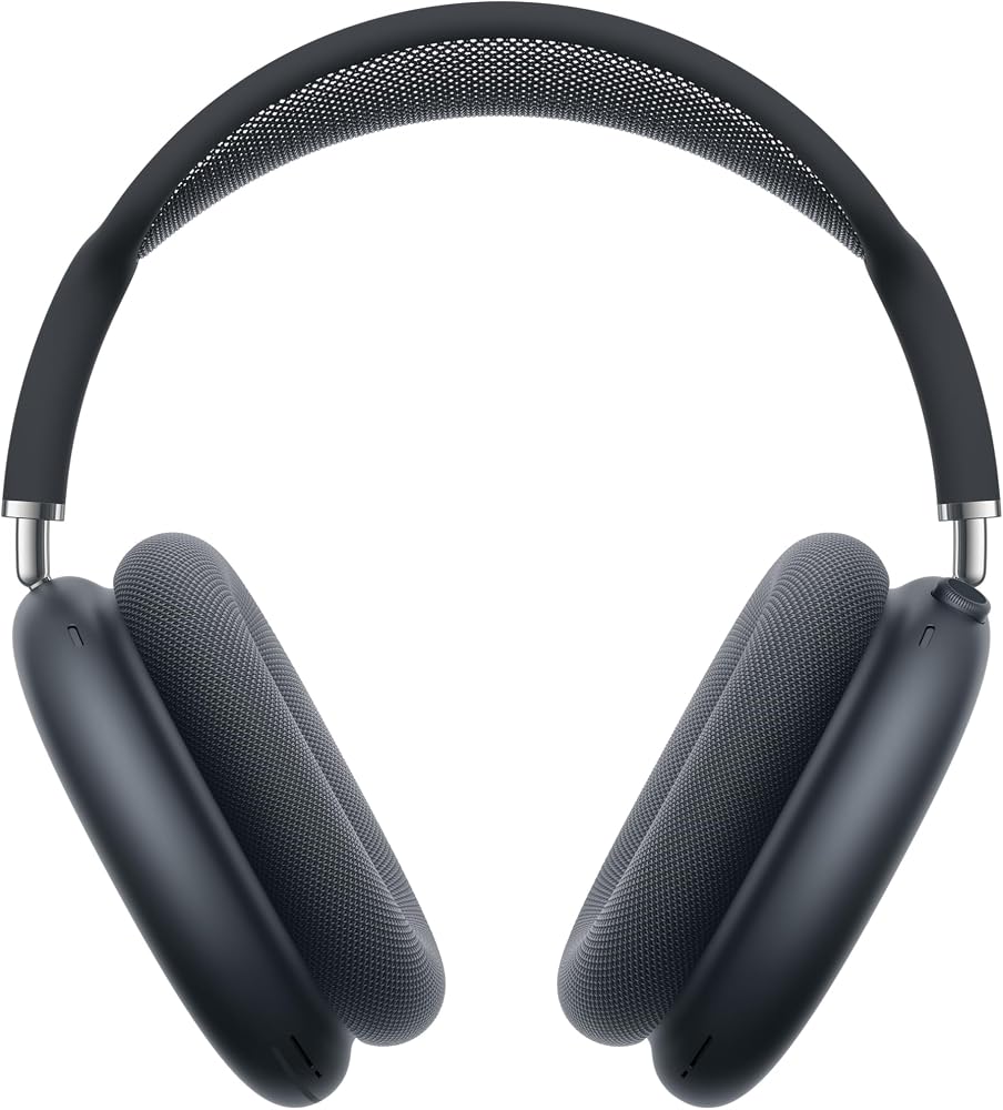 Apple AirPods Max Casque Circum-auriculaire sans Fil, réduction Active du Bruit de Niveau Pro, Mode Transparence, Audio Spatial personnalisé, Recharge USB C, Minuit