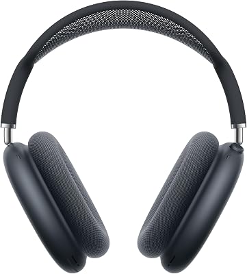 🚨 Apple AirPods MAX Auriculares inalámbricos de Diadema con cancelación Activa de Ruido de Nivel Profesional, Modo de Sonido Ambiente, Audio Espacial Personalizado, Carga por USB C, Medianoche