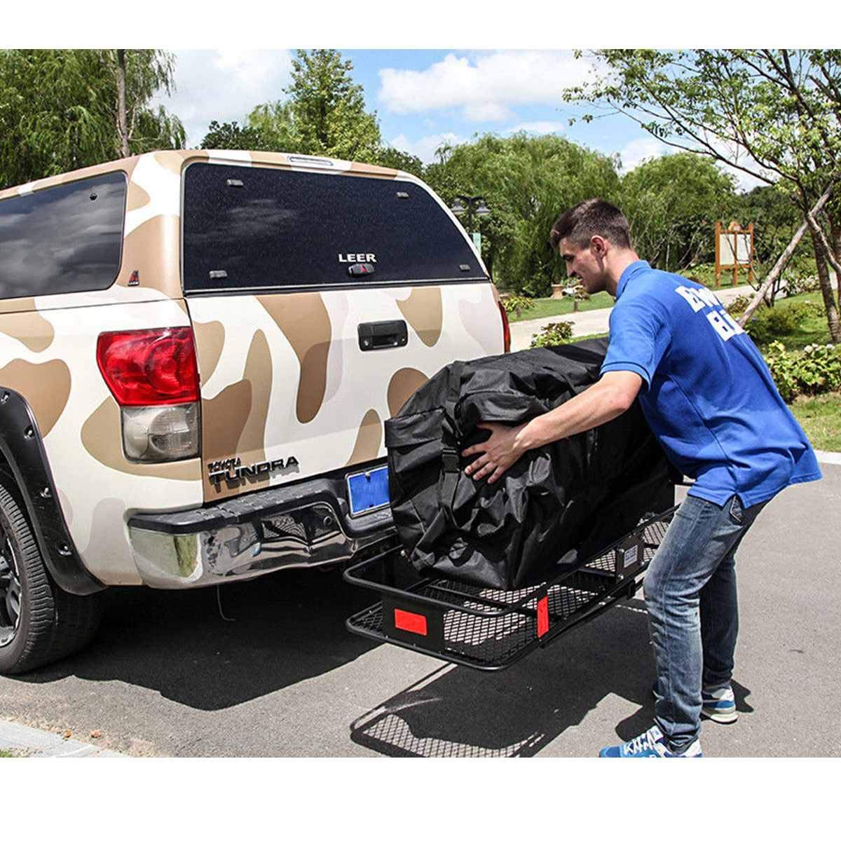 Box Auto Auto universale Top Borsa Cremagliera Cargo Carrier Deposito bagagli Viaggio impermeabile SUV. Van for styling for auto