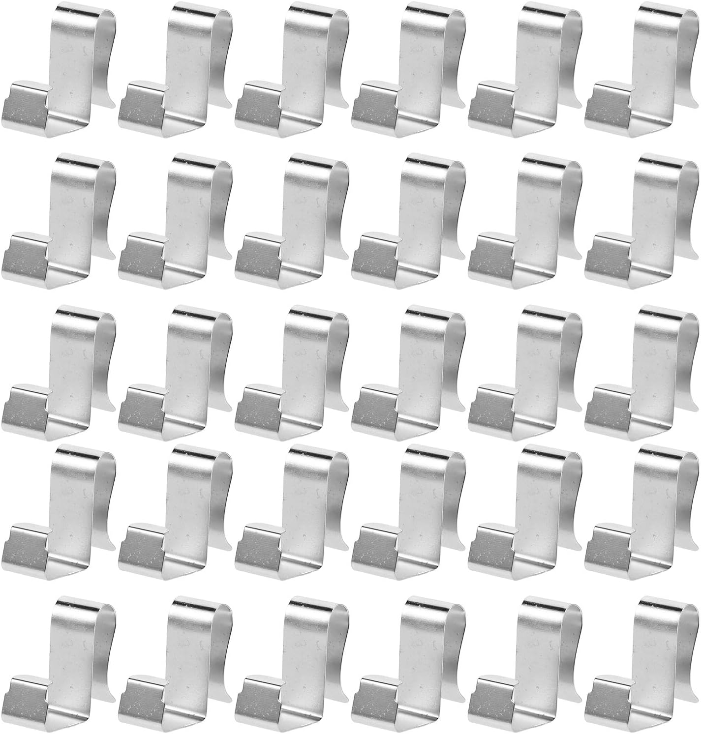 Ipetboom 30pcs Outdoor Light Clips | Patio Gutter Hanger Hook for Christmas String Lights | Weatherproof Metal Gutter Clips for Xmas Halloween Decoration