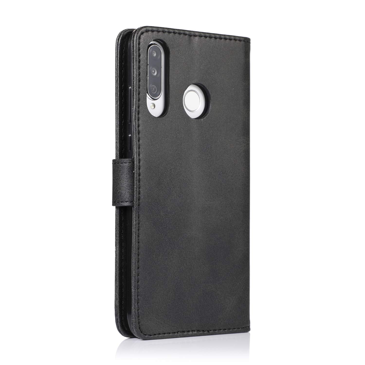 Custodia Cover Portafoglio Per Huawei P30 Lite Con Pelle PU E Chiusura Magnetica - Design Wolf Dog, Supporto E Slot Carte