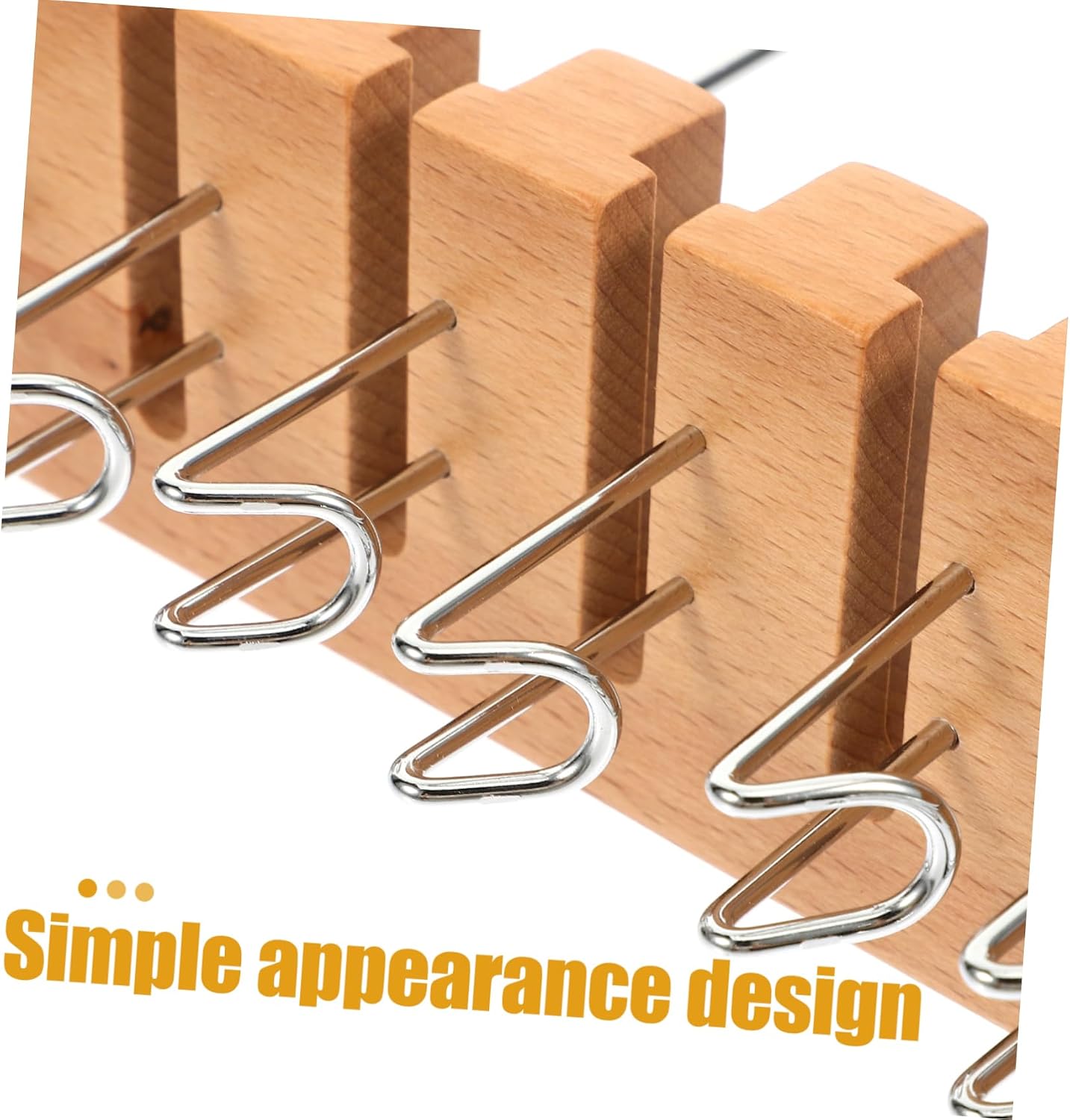 Belt Rack Hanger Organizer Wooden Belt Storage Slots Lightweight Design for for Use