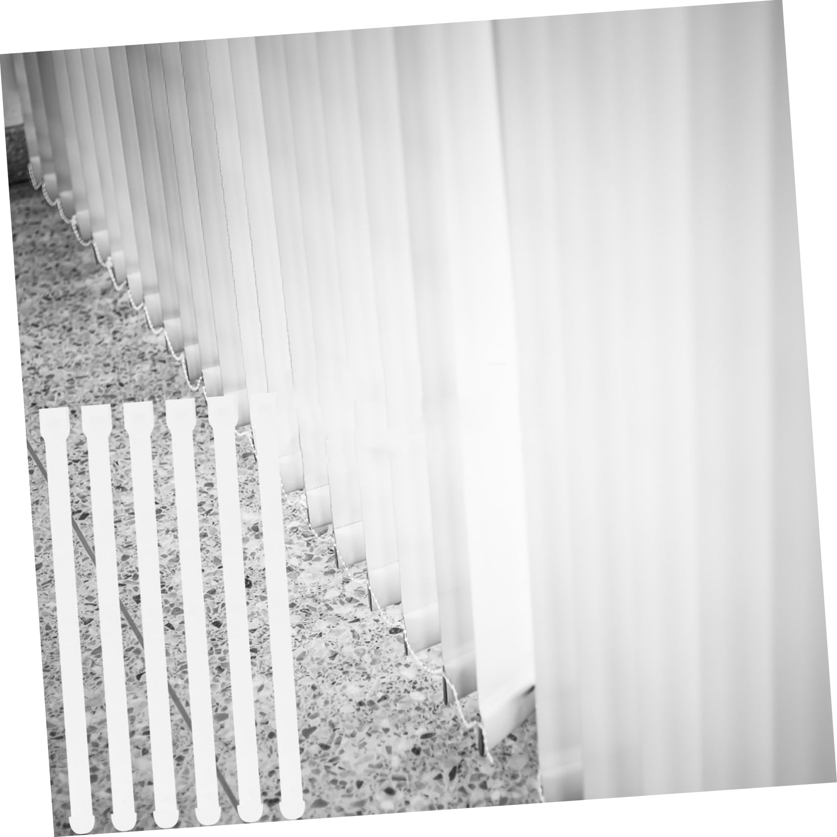 HOLIDYOYO 100pcs Vertical Blinds Distance Curtain Pulley Connectors for Easy Installation and Repair Convenient Curtain Supplies for Home Use