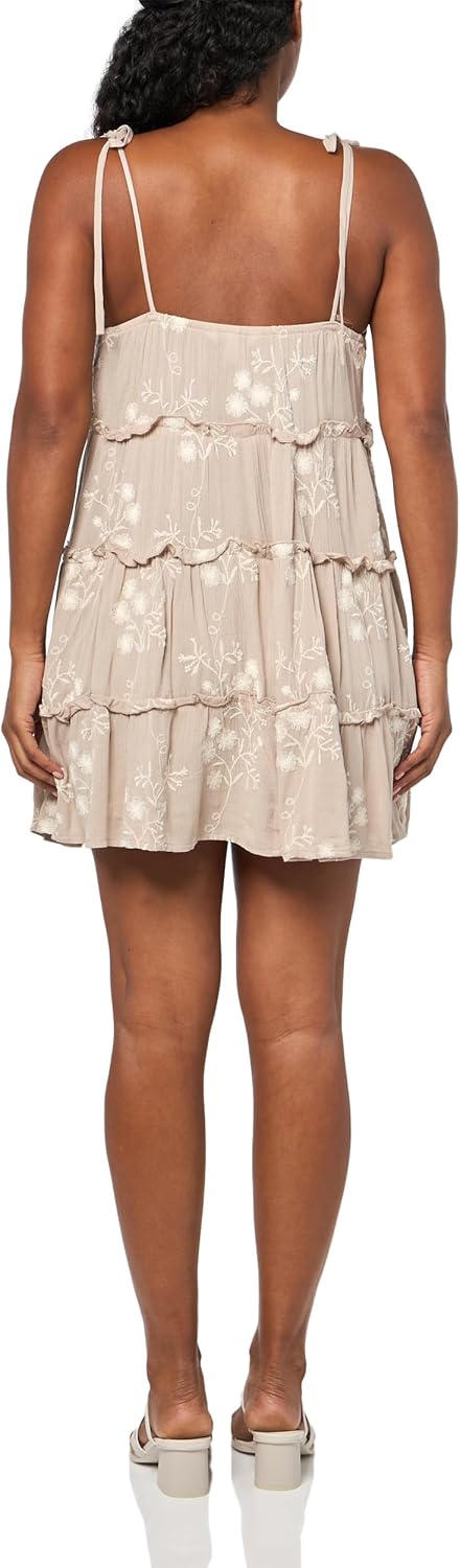 Speechless Womens Sleeveless Trapeze Embroidered Dress - Image 2