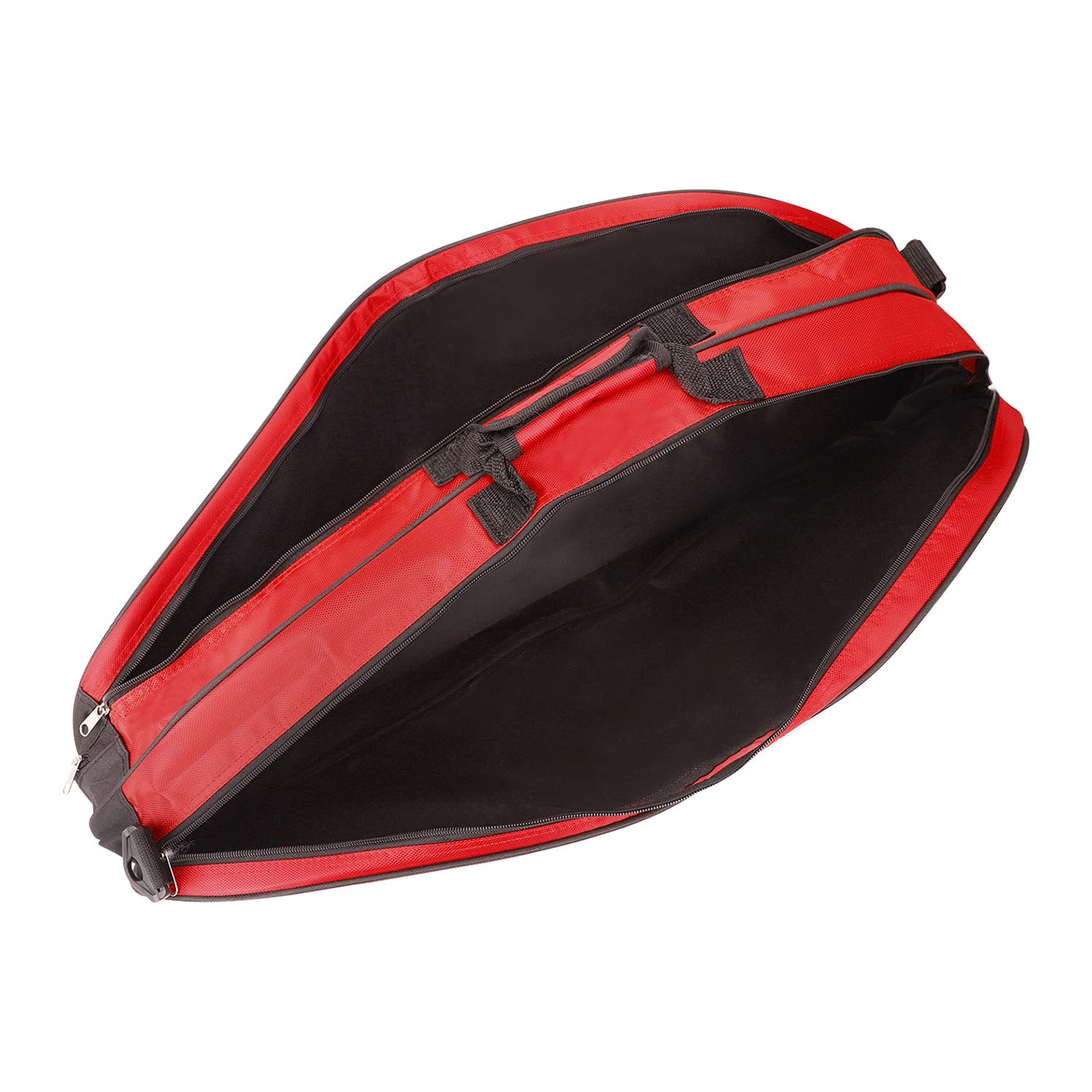 Sacs de Raquette de Badminton/Tennis de Grande Capacité Sac à Bandoulière en Nylon Impérméable Sac pour Organiseur 4-6 Raquette avec Poche de Vêtement/Chaussure Sacs d'Equipement de Badminton