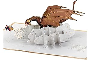 Hallmark Signature Paper Wonder Harry Potter Dragon Pop Up Card